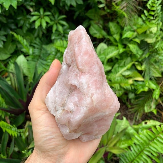 Rose Quartz Raw Crystal Specimen Ethically Sourced from Madagascar - Beyond Bohemian