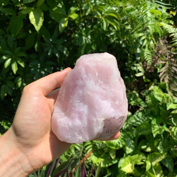 Rose Quartz Raw Crystal Specimen Ethically Sourced from Madagascar - Beyond Bohemian