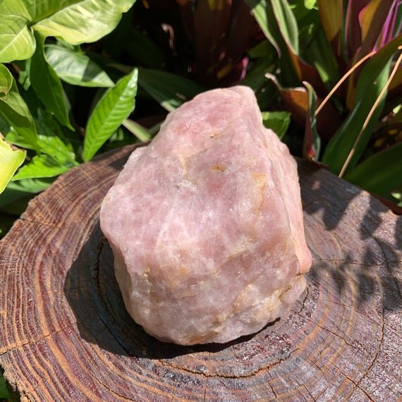 Rose Quartz Raw Crystal Specimen Ethically Sourced from Madagascar - Beyond Bohemian