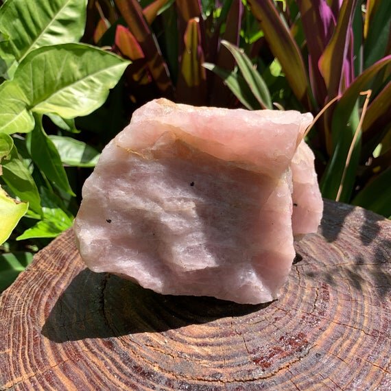 Rose Quartz Raw Crystal Specimen Ethically Sourced from Madagascar - Beyond Bohemian