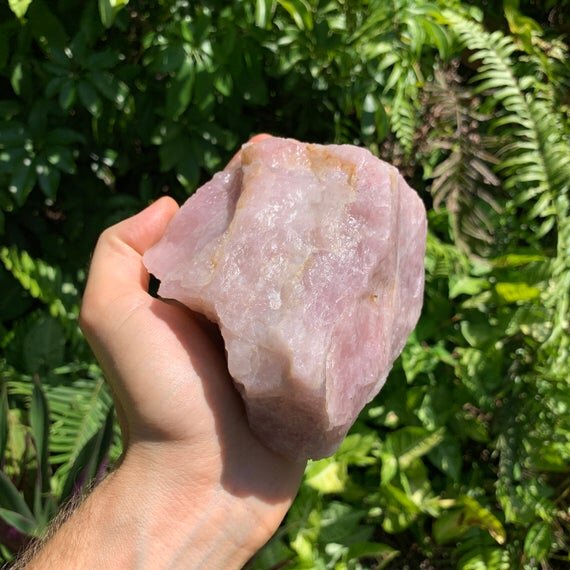 Rose Quartz Raw Crystal Specimen Ethically Sourced from Madagascar - Beyond Bohemian