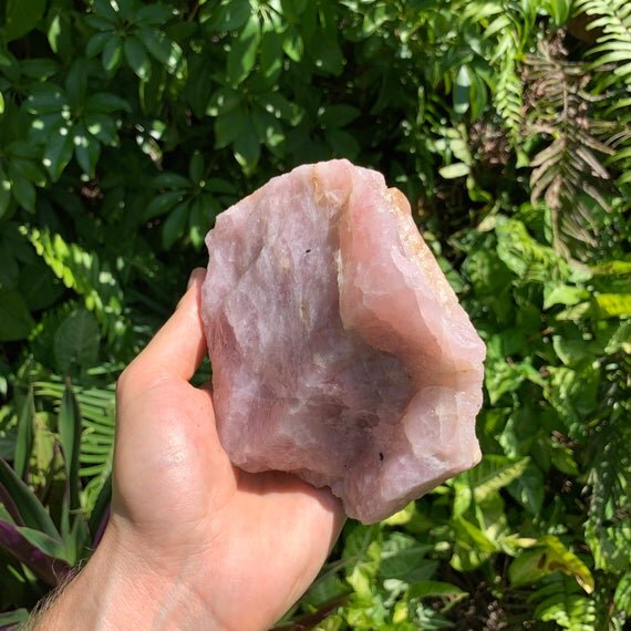 Rose Quartz Raw Crystal Specimen Ethically Sourced from Madagascar - Beyond Bohemian