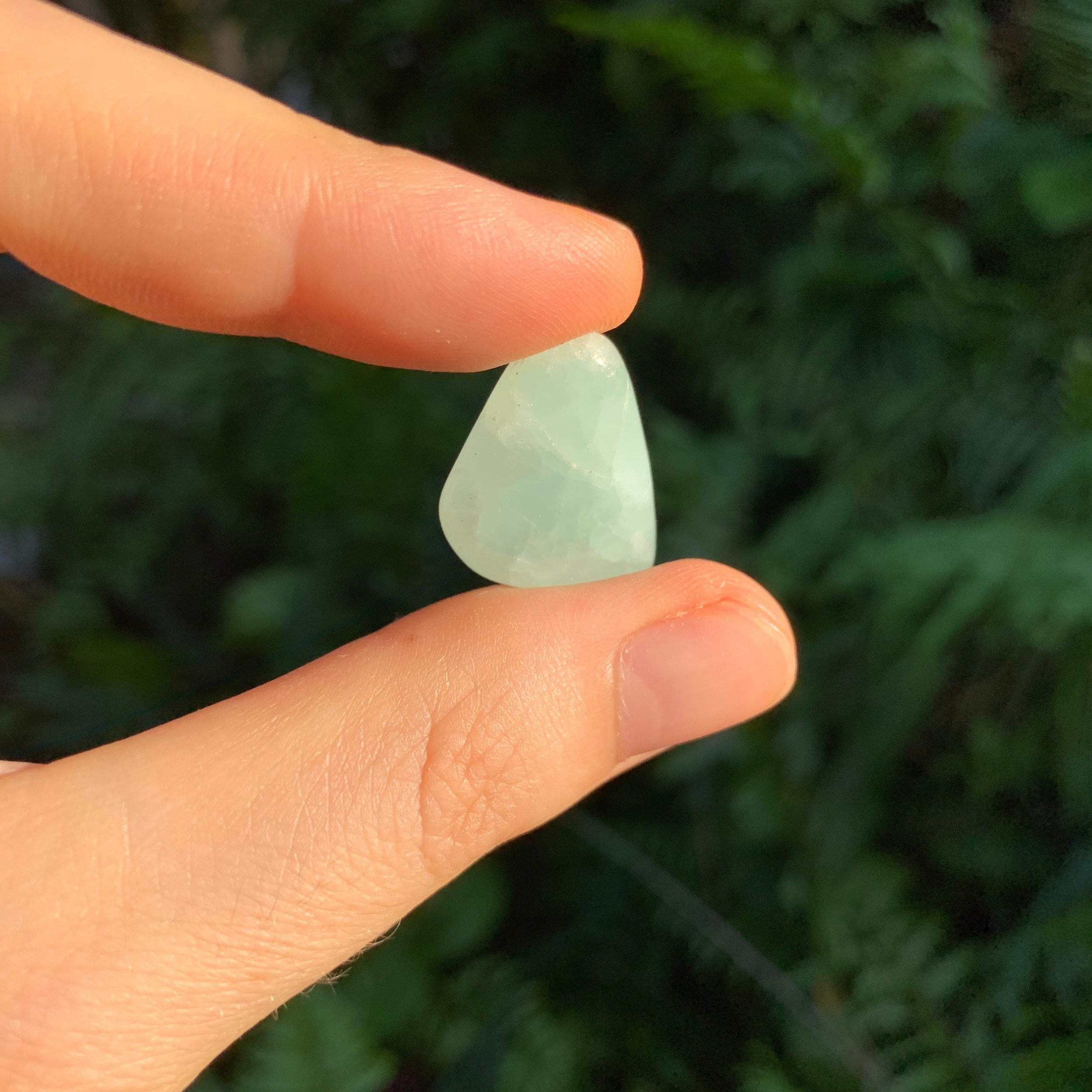 Prehnite Tumbled Stones (1-1.50 Inch - AA Grade - 24-40 Pieces Per Pound) Ethically Sourced from Namibia - Beyond Bohemian