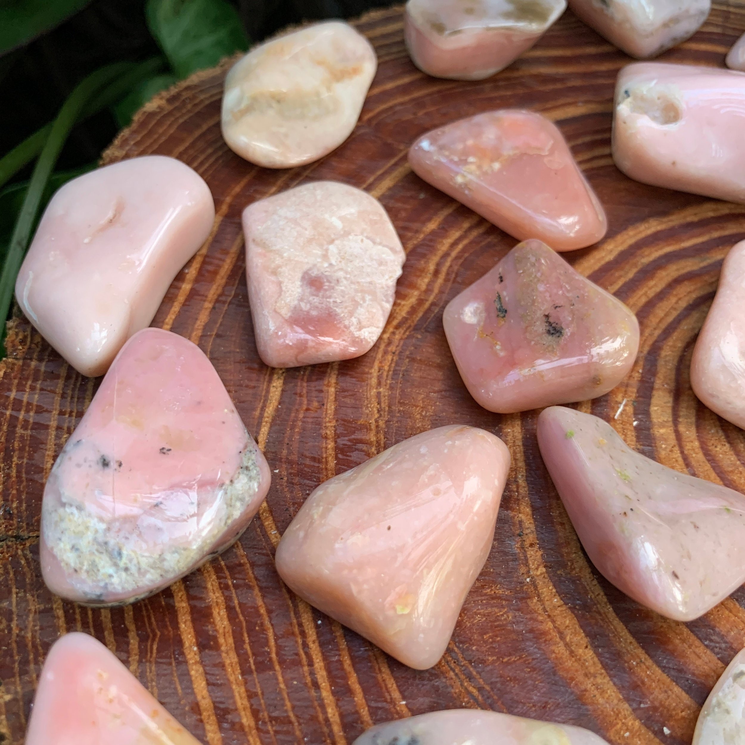 One Tumbled Pink Peruvian Opal Specimen 151202 Stone Peace Tranquility 1 
