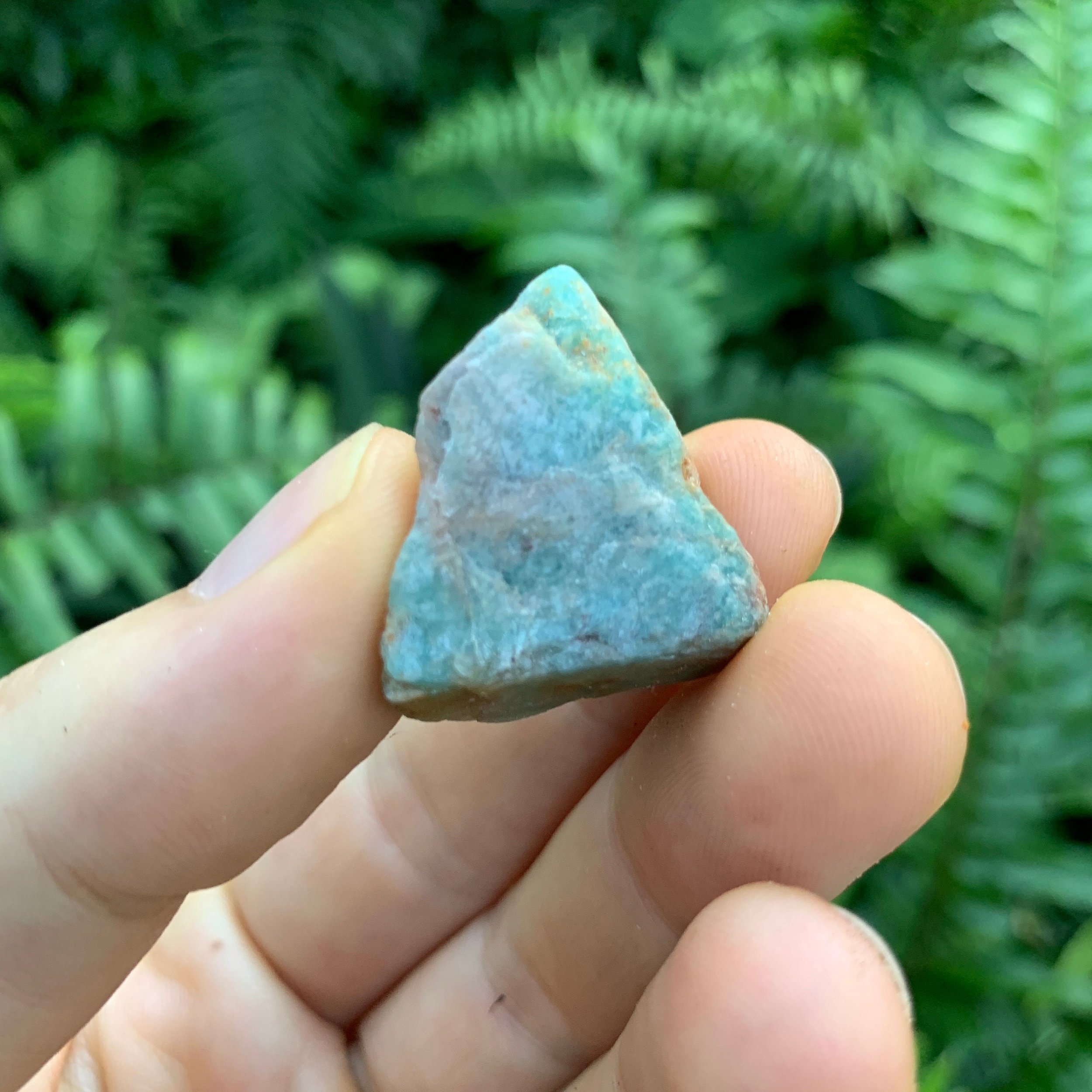 Amazonite Raw Stones (1-2 Inch - A Grade - 12-20 Pieces Per Pound) Ethically Sourced from Mozambique - Beyond Bohemian