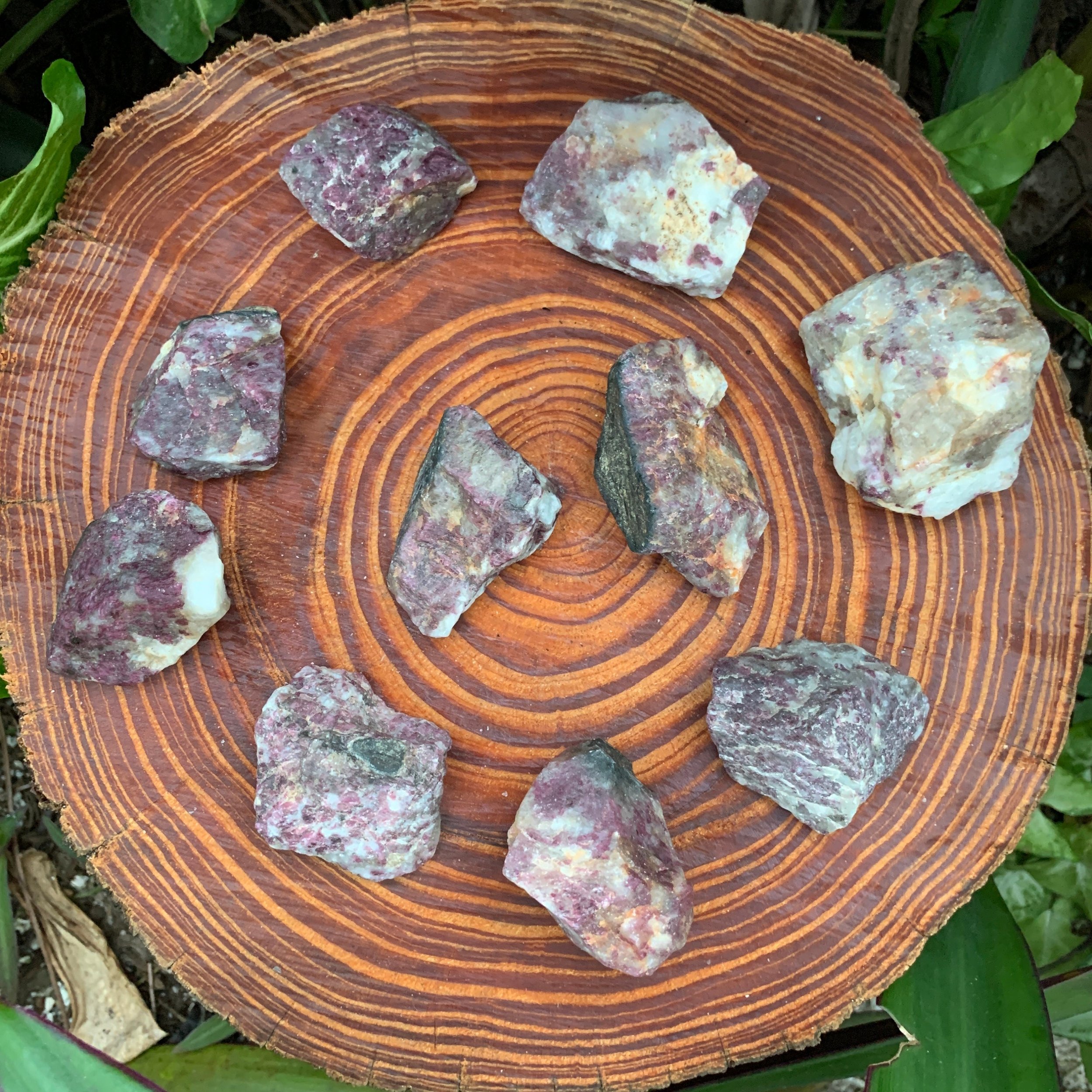 Pink Tourmaline Raw Stones (1-2 Inch - AA Grade - 8-12 Pieces Per Pound) Ethically Sourced from Madagascar - Beyond Bohemian