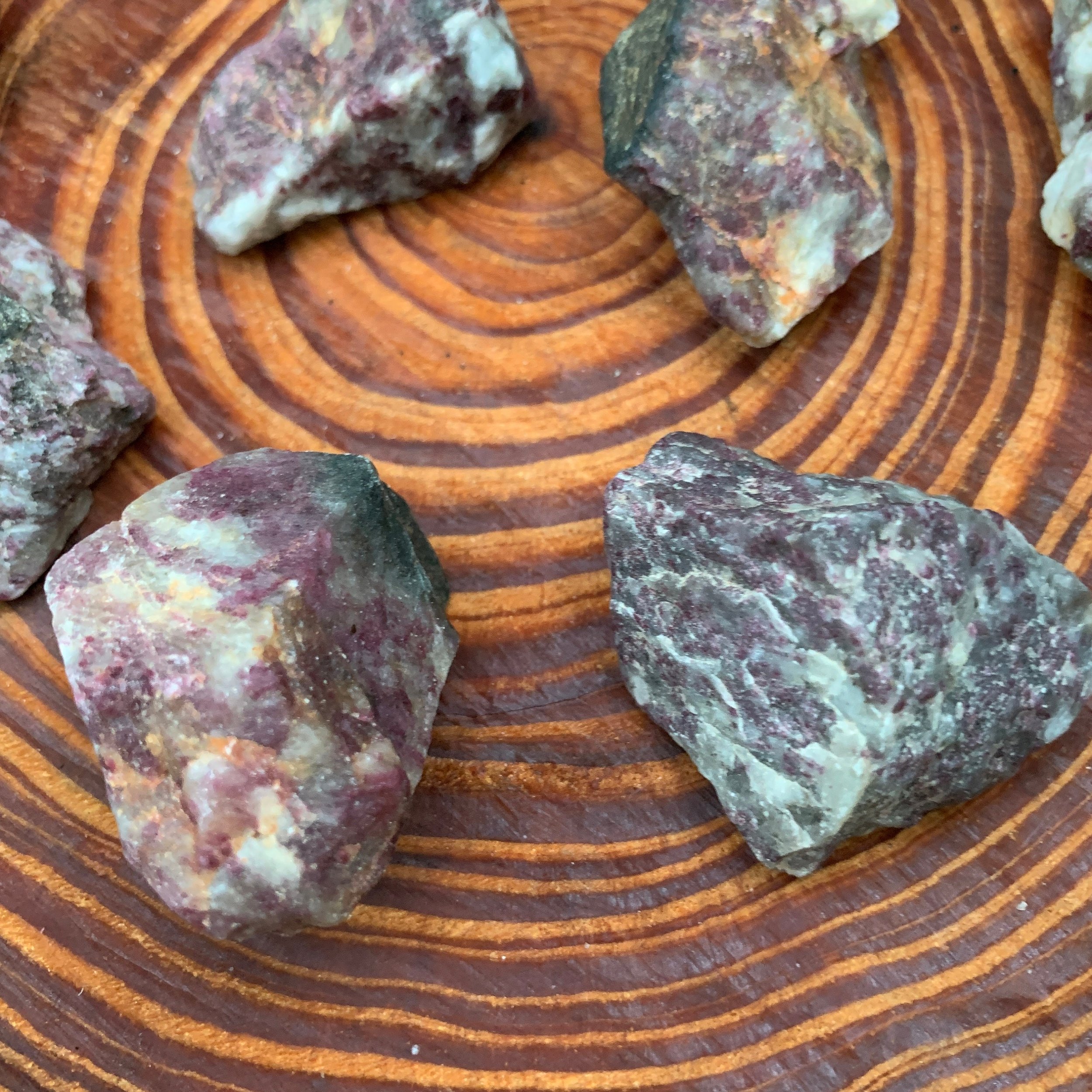 Pink Tourmaline Raw Stones (1-2 Inch - AA Grade - 8-12 Pieces Per Pound) Ethically Sourced from Madagascar - Beyond Bohemian
