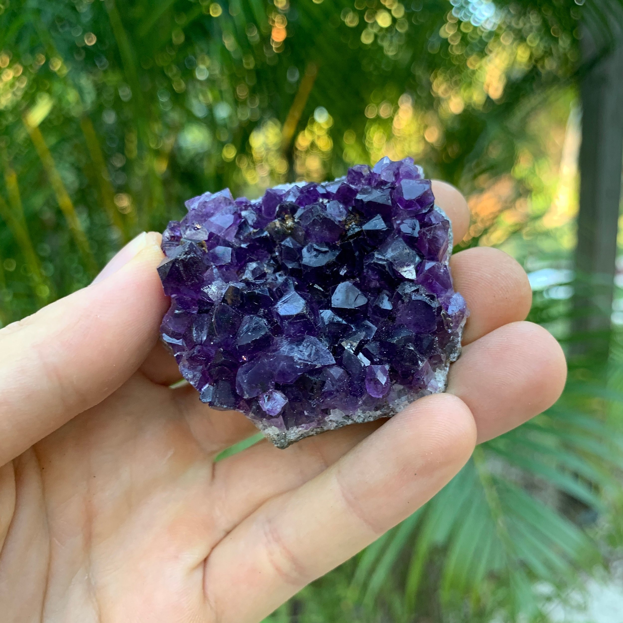Amethyst Raw Crystal Clusters (1.50-2.50 Inch - AAA Grade - 6-10 Pieces Per Pound) Ethically Sourced from Uruguay - Beyond Bohemian