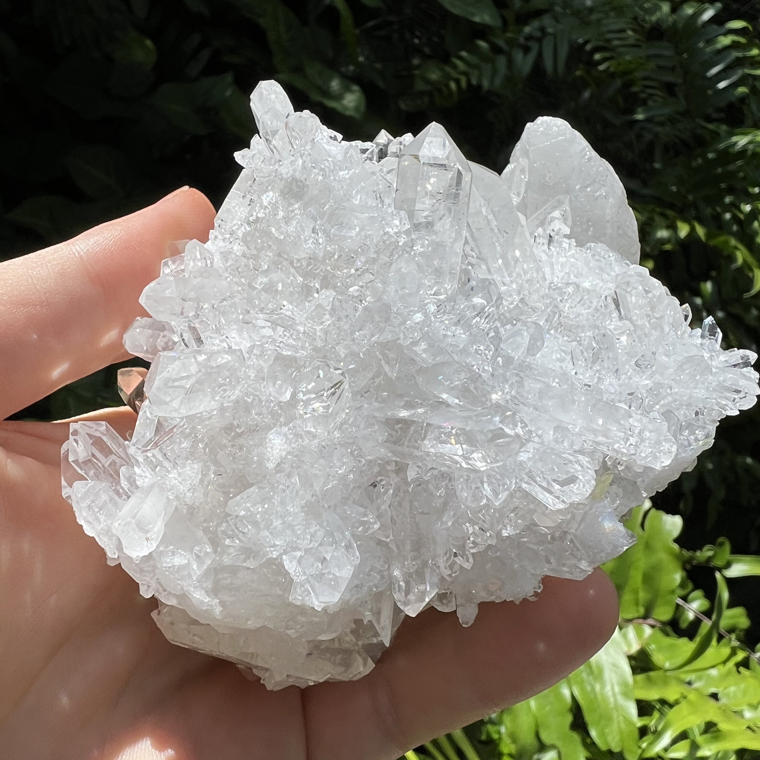 Clear Quartz Raw Crystal Cluster - AAA Collector's Grade - Ethically Sourced from Brazil - Beyond Bohemian