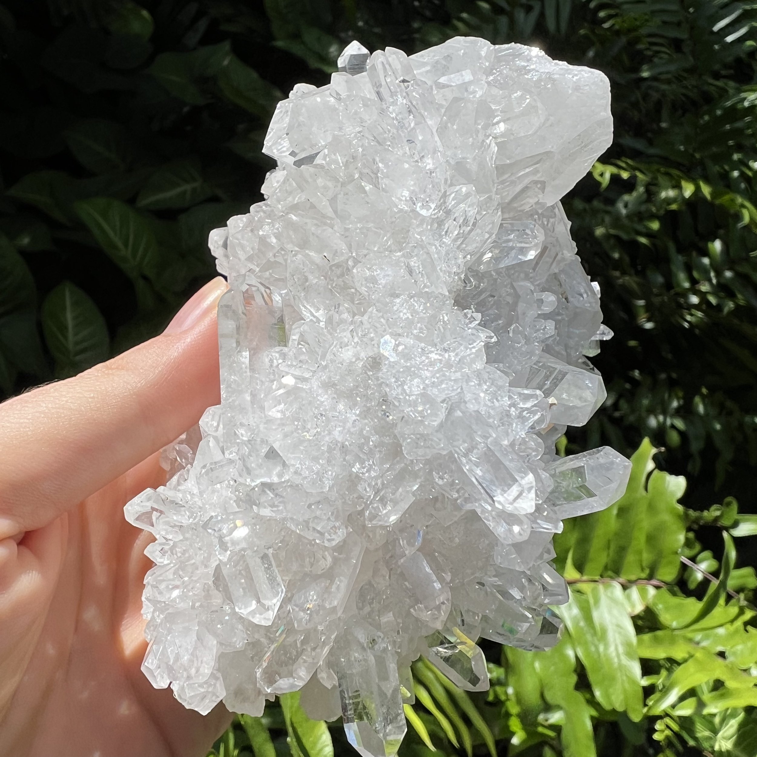 Clear Quartz Raw Crystal Cluster - AAA Collector's Grade - Ethically Sourced from Brazil - Beyond Bohemian