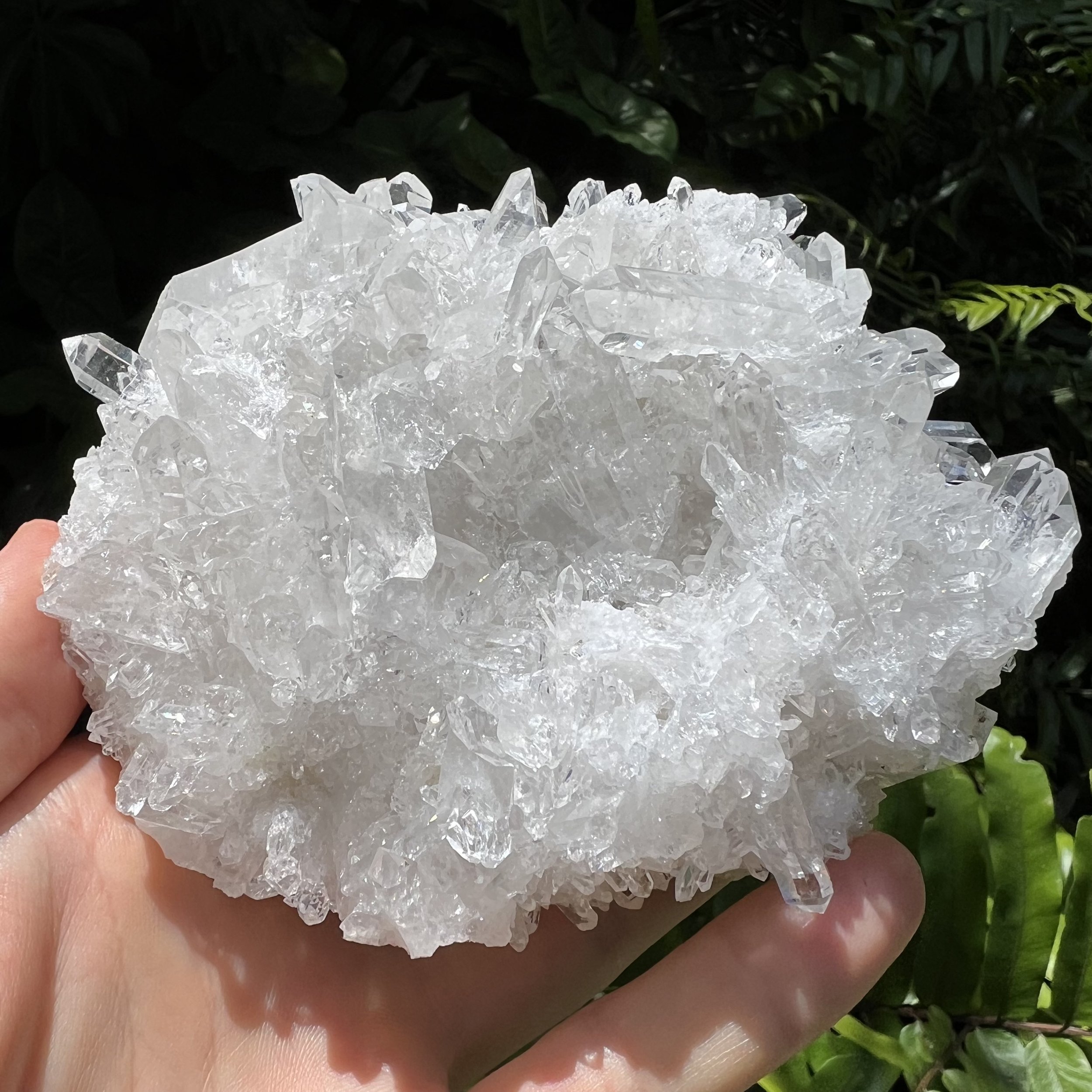 Clear Quartz Raw Crystal Cluster - AAA Collector's Grade - Ethically Sourced from Brazil - Beyond Bohemian