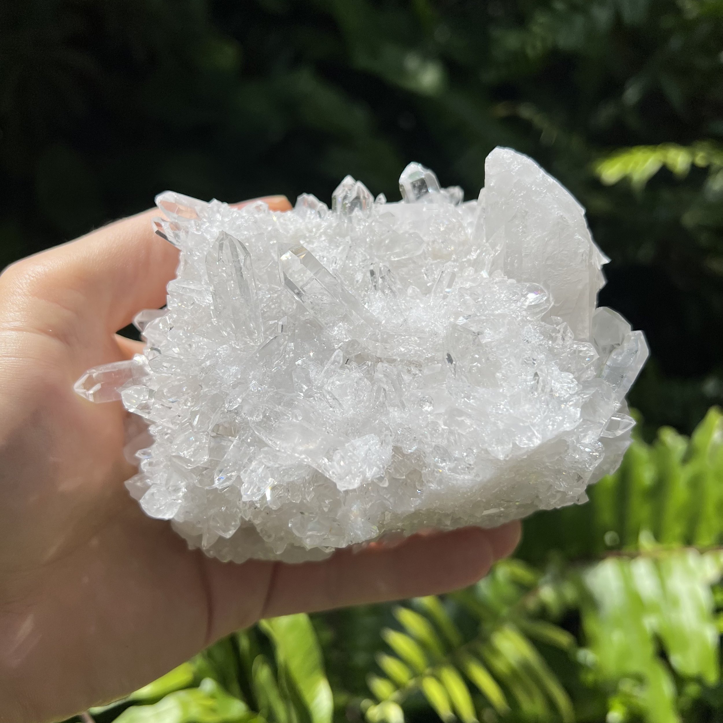 Clear Quartz Raw Crystal Cluster - AAA Collector's Grade - Ethically Sourced from Brazil - Beyond Bohemian