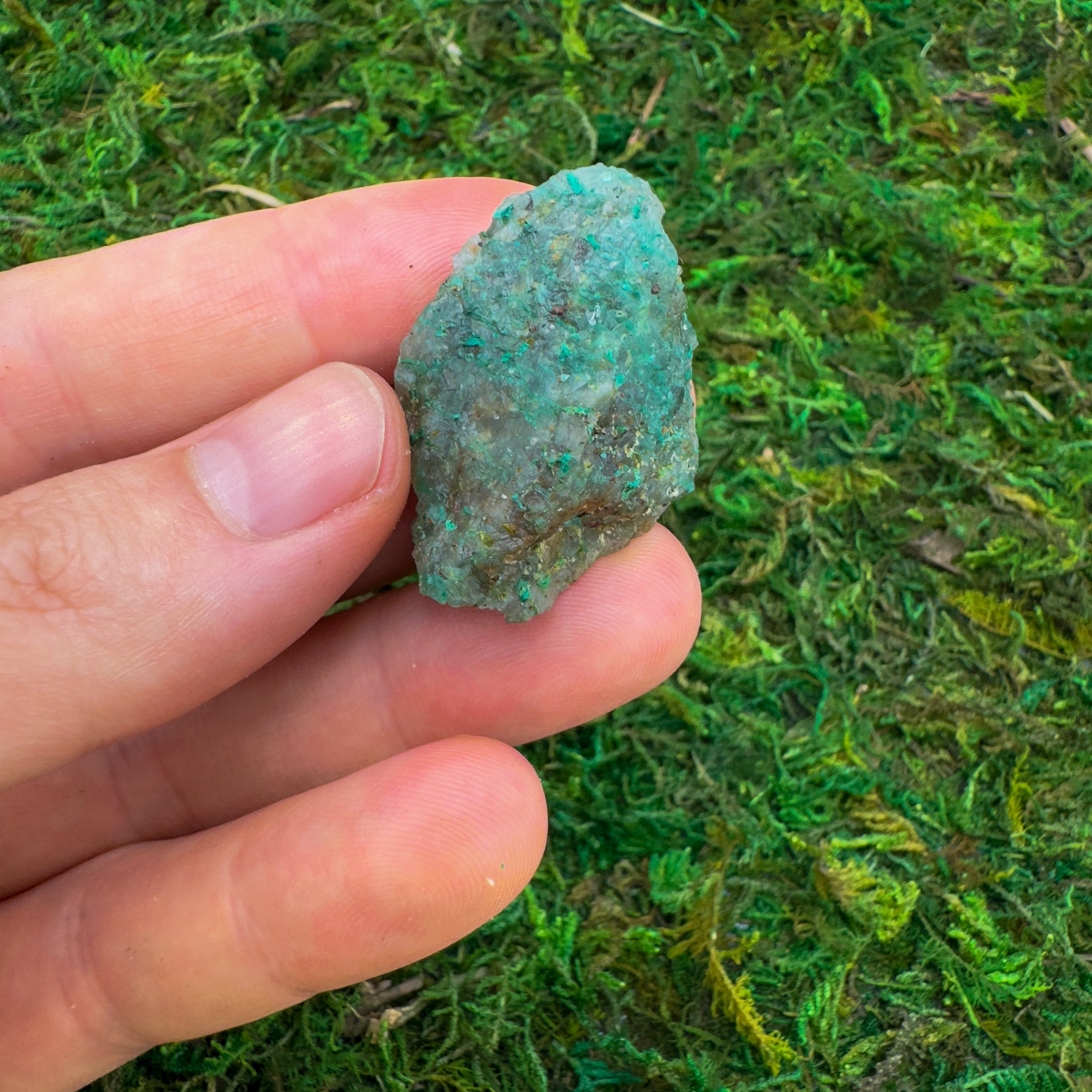 Chrysocolla Raw Stones (1-2 Inch - A Grade - 20-32 Pieces Per Pound) Ethically Sourced from Madagascar - Beyond Bohemian