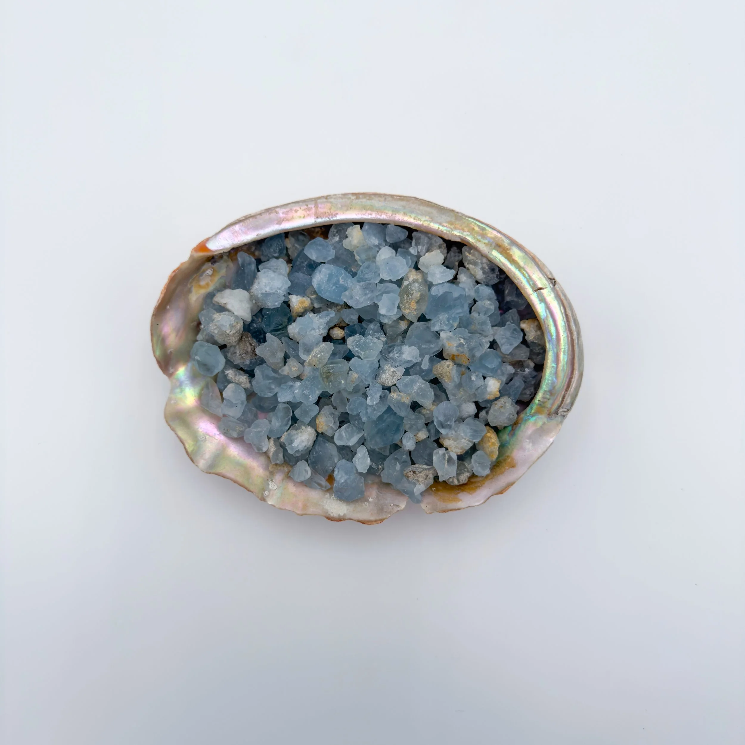 Hand-selected Celestite stones from Sakoany Madagascar