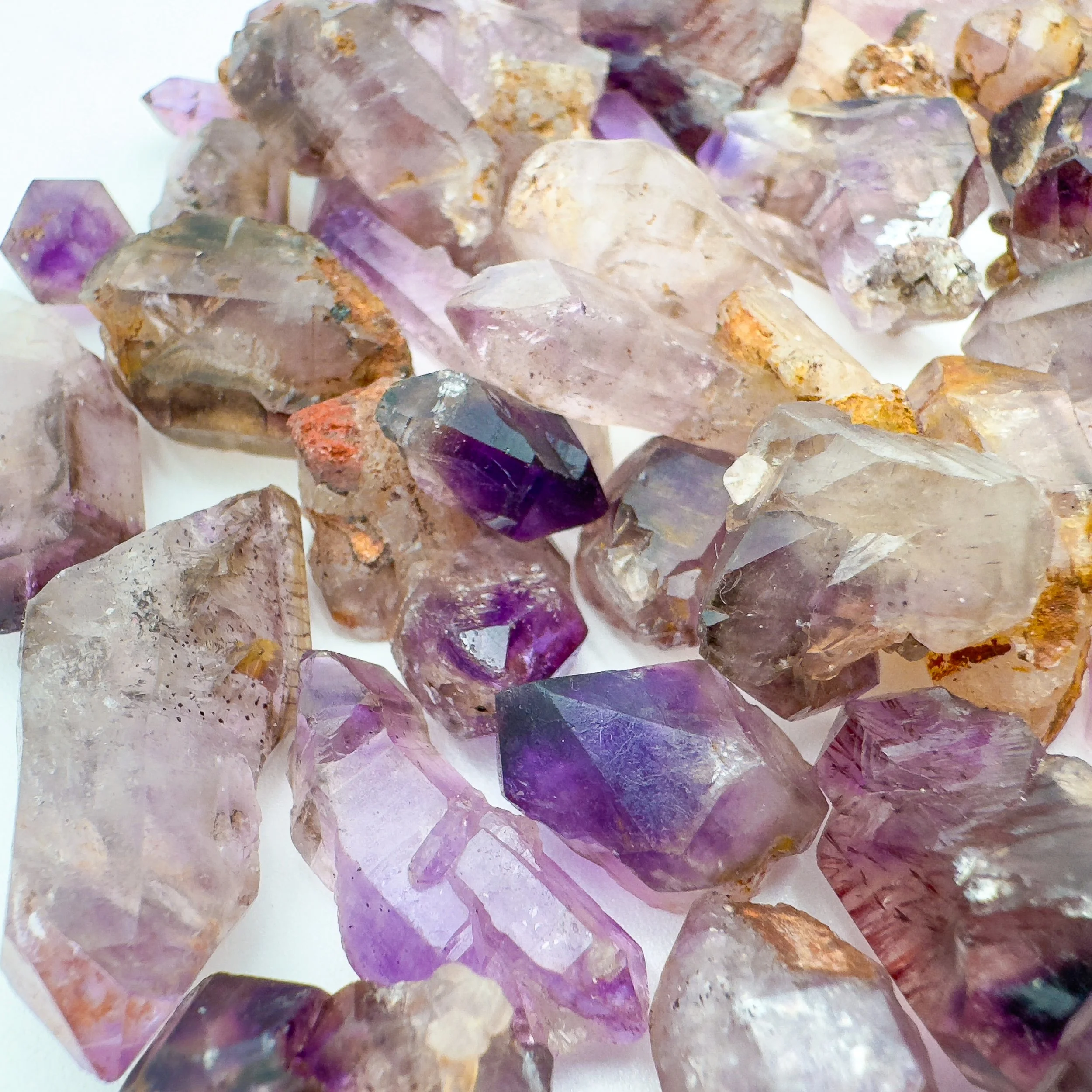 Bulk Raw Smoky Amethyst Crystal Points 7556.jpg