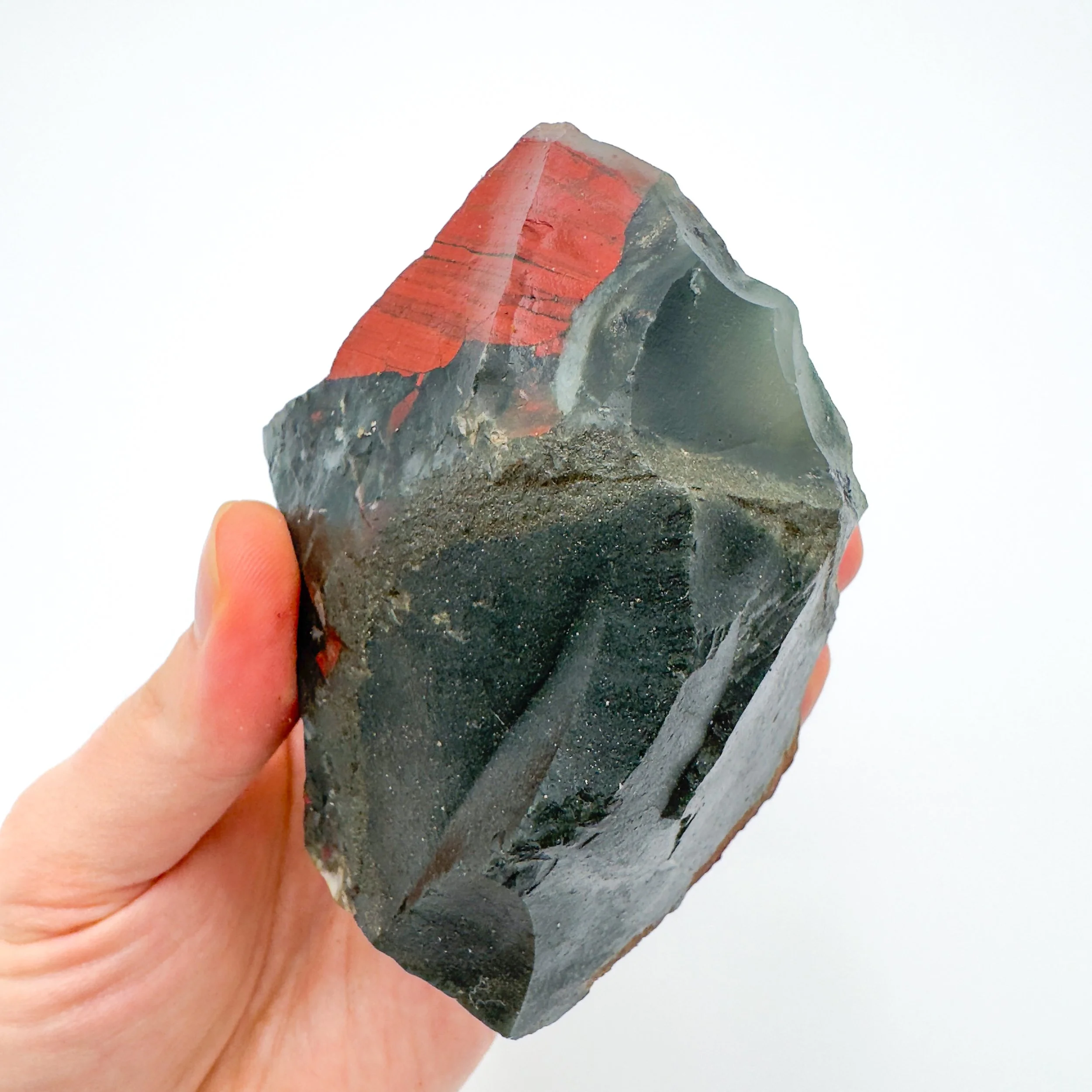 Raw Large Bloodstone Crystal Specimen 9387.jpg
