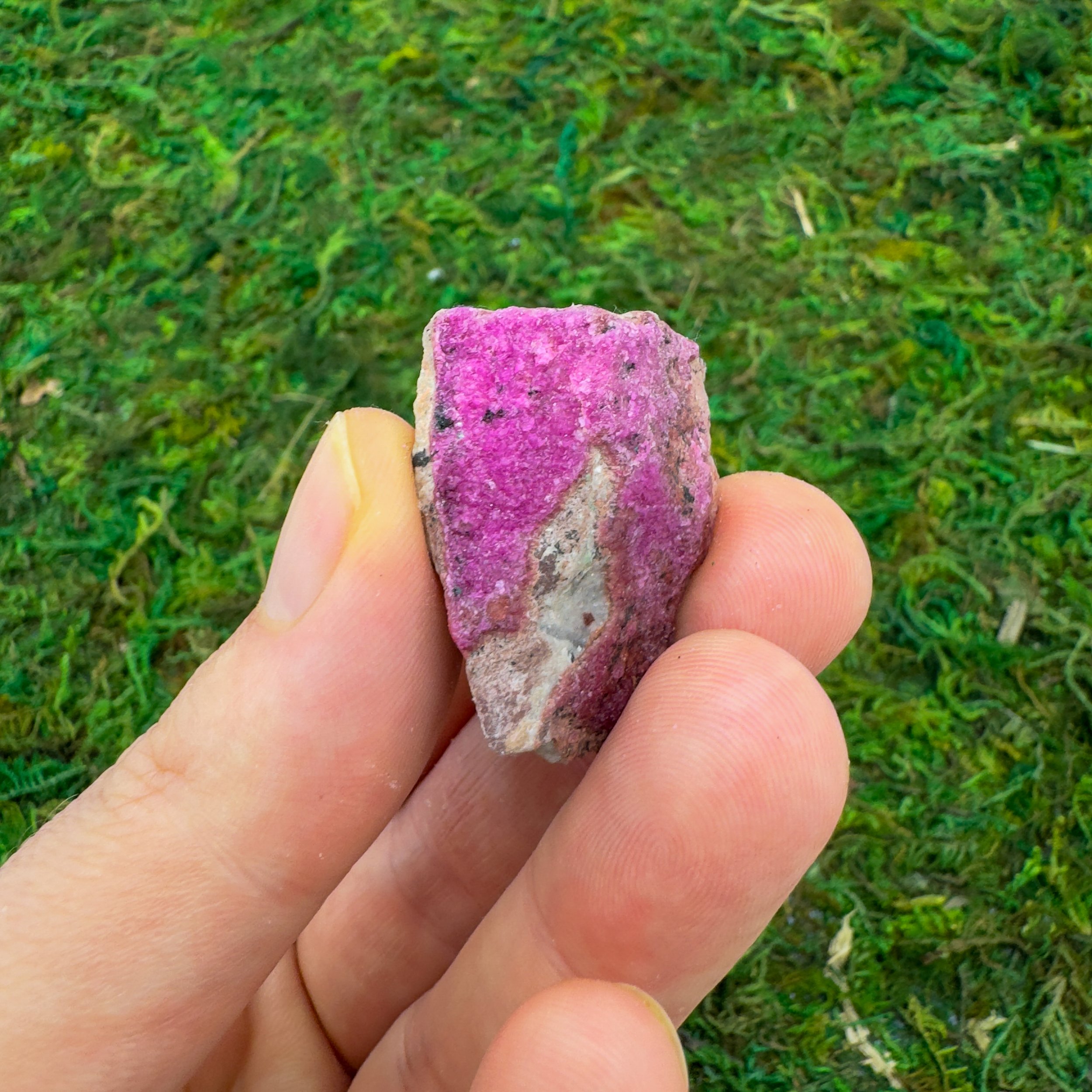 Cobalt Calcite Raw Crystals (1-2 Inch - AA Grade - 12-20 Pieces Per Pound) Ethically Sourced from Democratic Republic of the Congo - Beyond Bohemian