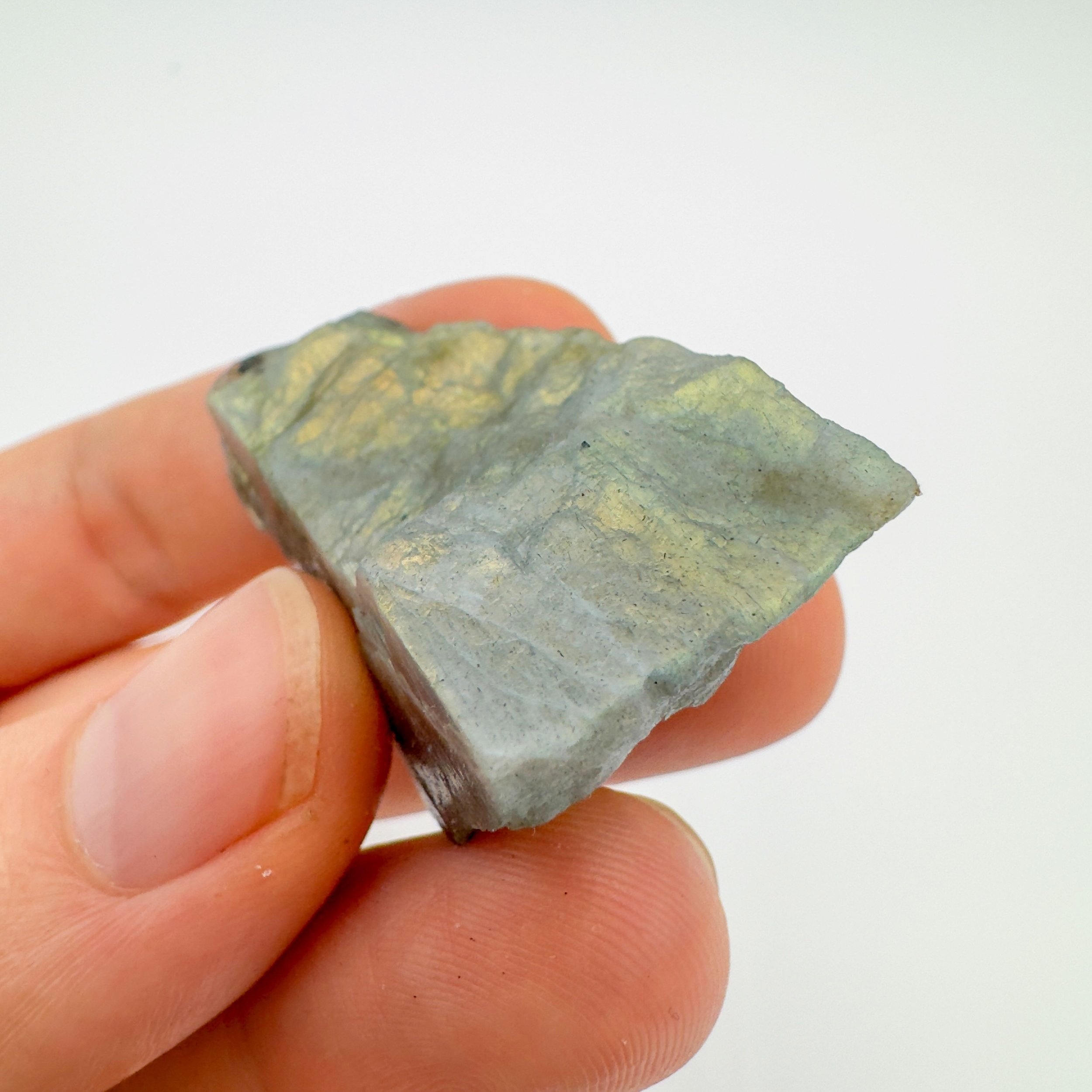 Labradorite (Rainbow) Raw Stones (1-2 Inch - AA Grade - 12-20 Pieces Per Pound) Ethically Sourced from Madagascar - Beyond Bohemian