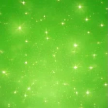 Green crystals symbolizing growth and renewal, with stones such as aventurine, jade, and green calcite