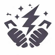 Energy crystal intention icon representing vitality, motivation, and refreshed personal energy