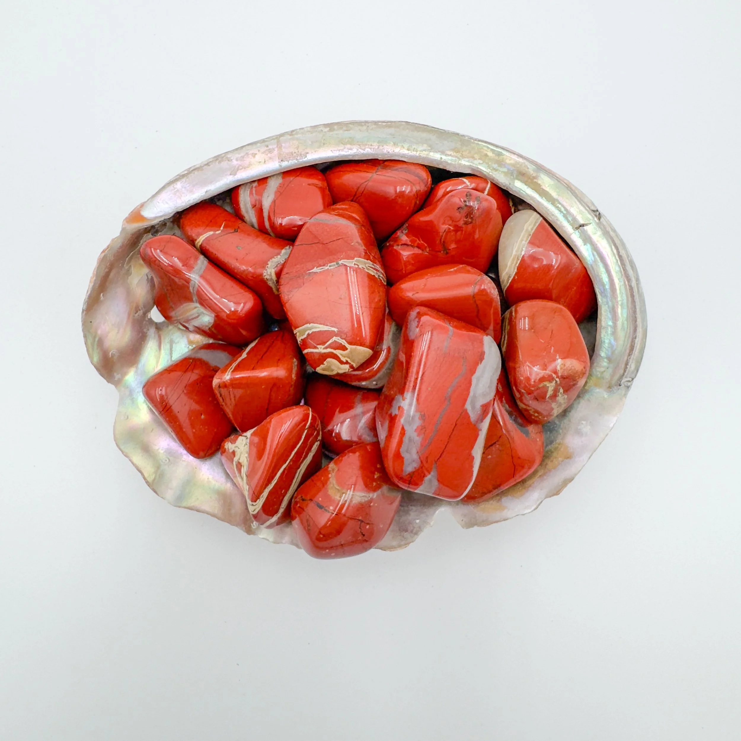 Bulk Red Jasper crystals for meditation, energy work, and décor