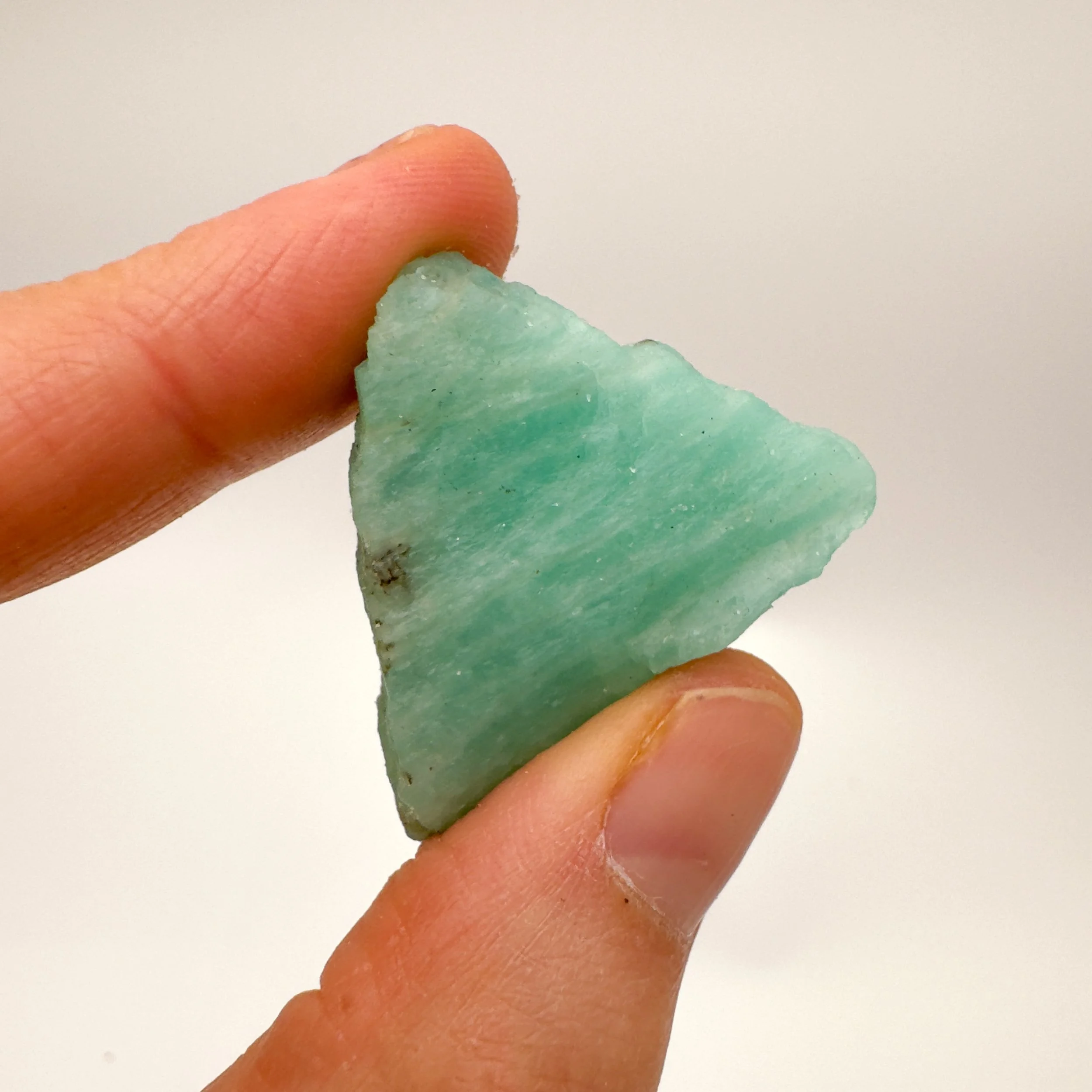 Amazonite Raw Stones (1-2 Inch - A Grade - 12-20 Pieces Per Pound) Ethically Sourced from Mozambique - Beyond Bohemian