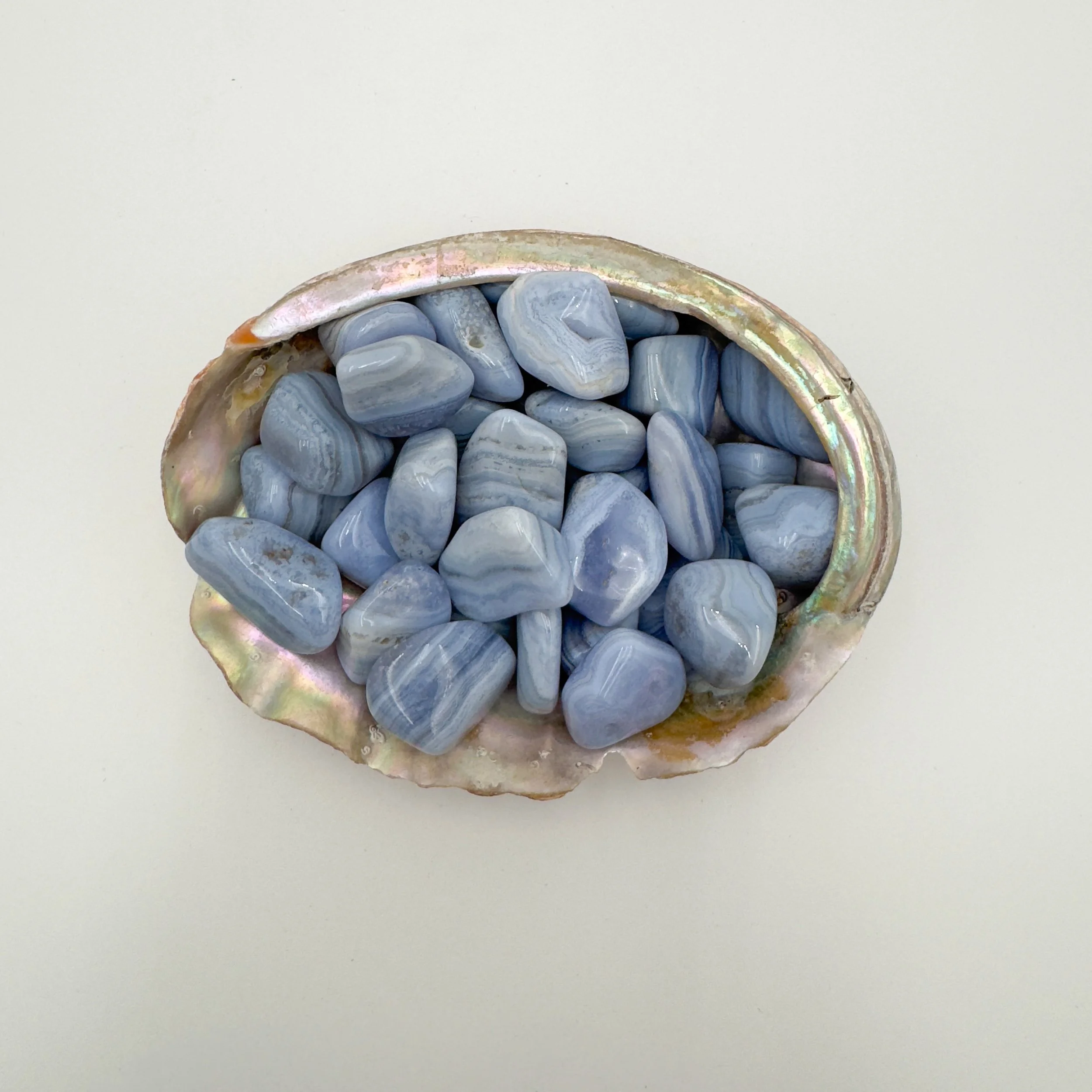 Blue Lace Agate polished pieces wholesale for healers and collectors