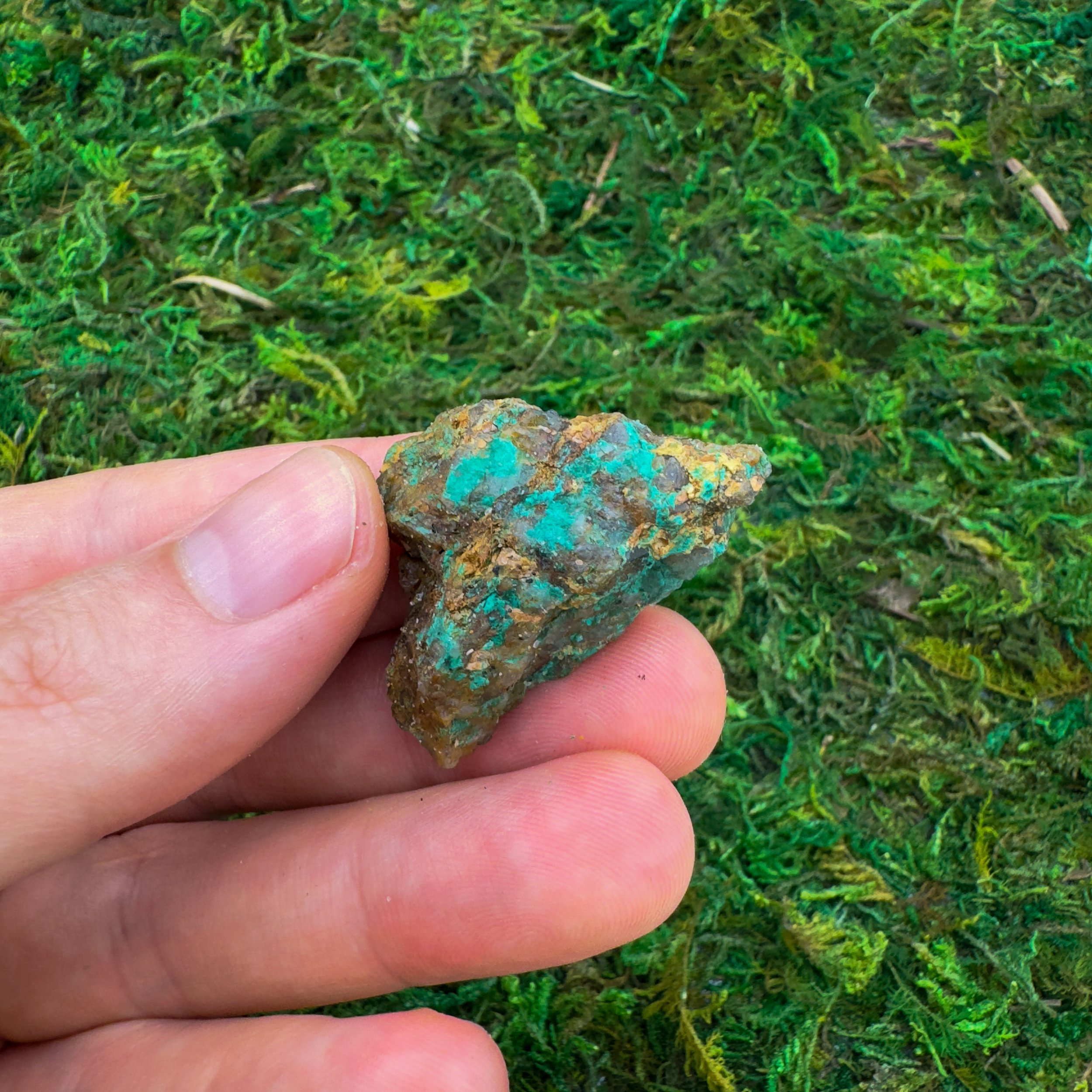 Chrysocolla Raw Stones (1-2 Inch - A Grade - 20-32 Pieces Per Pound) Ethically Sourced from Madagascar - Beyond Bohemian