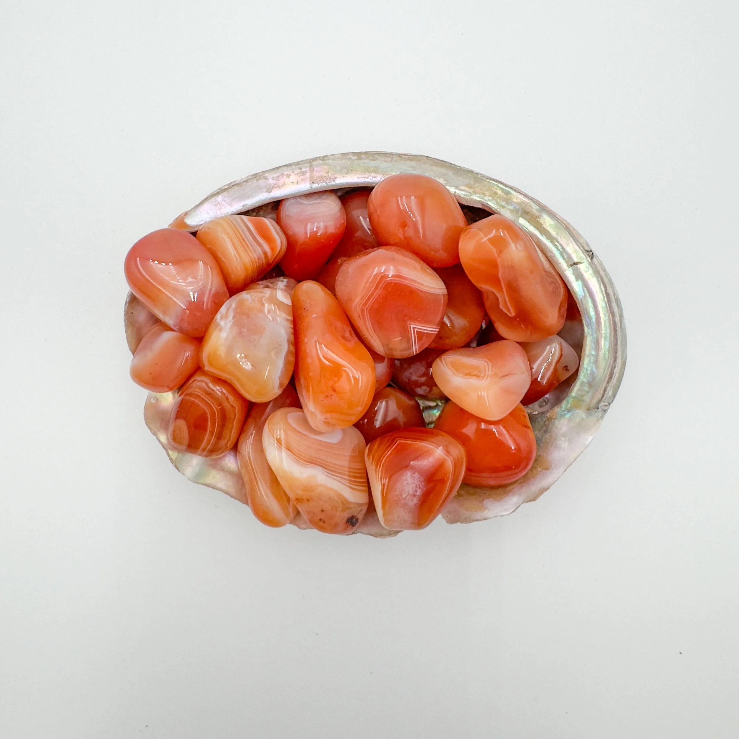 Banded Carnelian healing crystals wholesale for artisans and shops