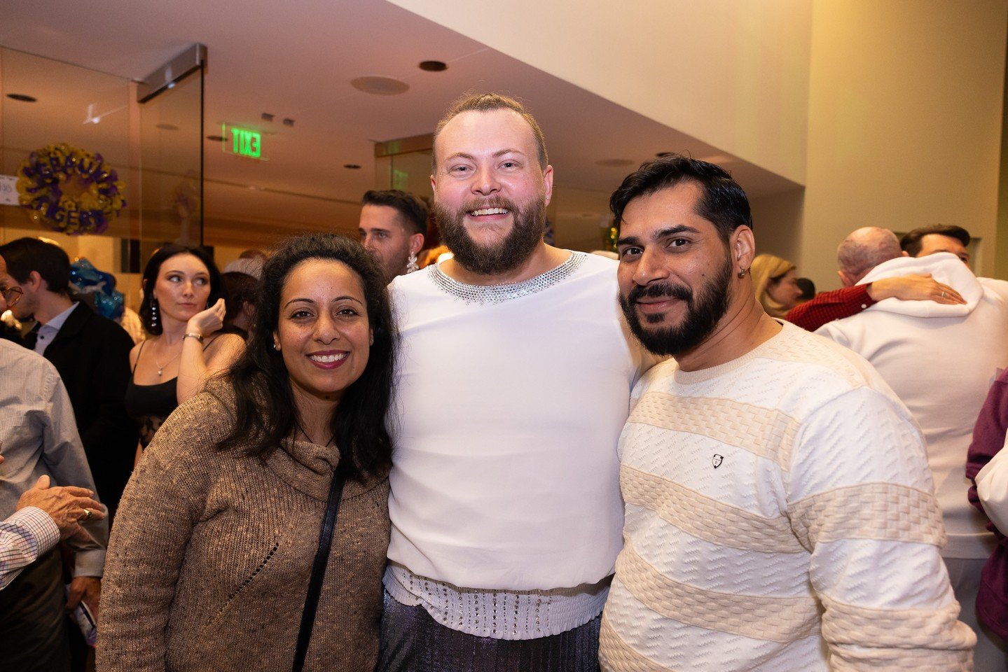 Happy birthday to longtime member Thomas! Thomas (center) is a stalwart of the bass section, and friend to everyone in the chorus. We are wishing you an amazing day!