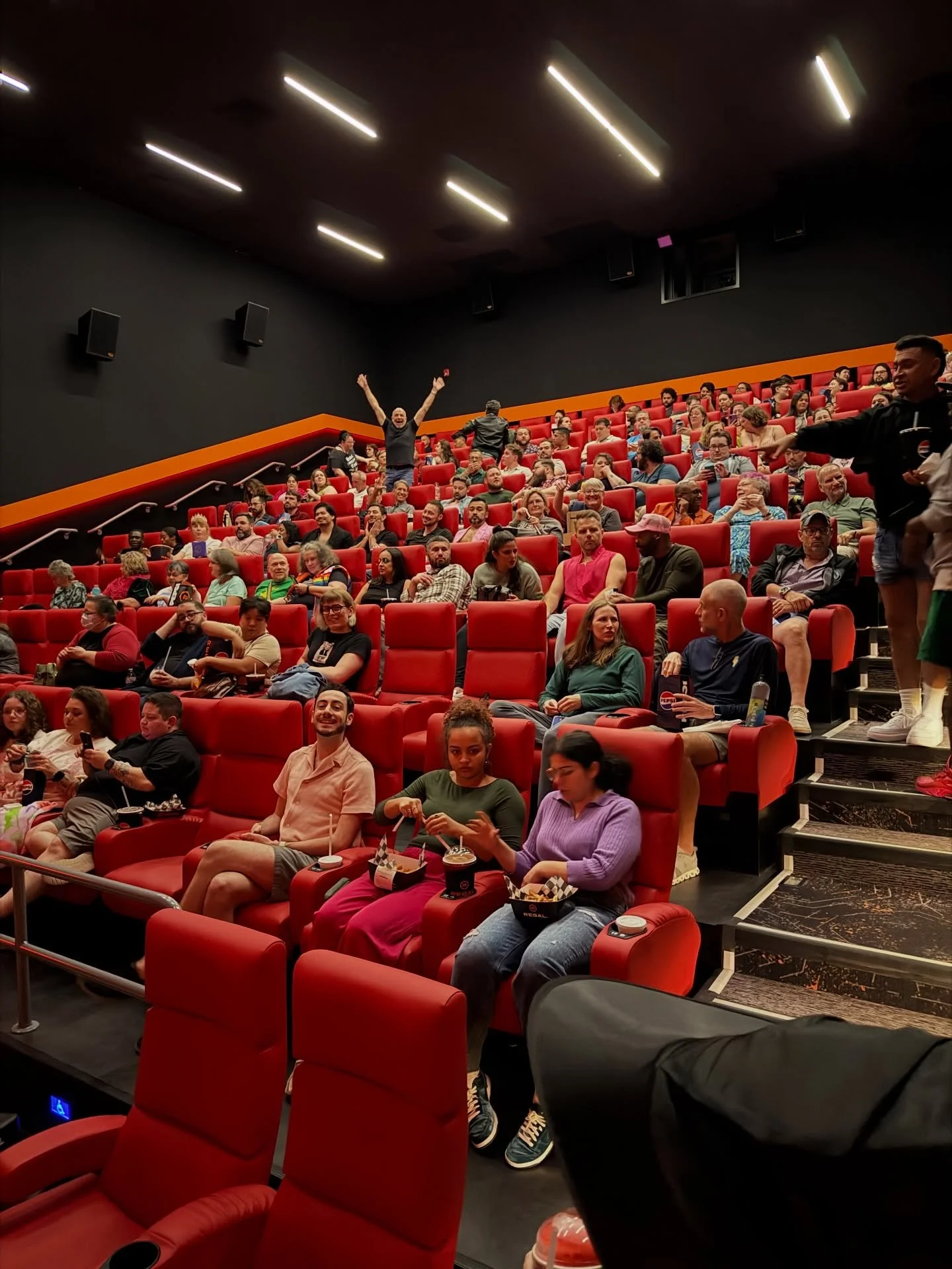 Had a great choir social, watching Wicked: For Good! Tell us in the comments, are you an Elphaba 💚 or a Glinda 🩷