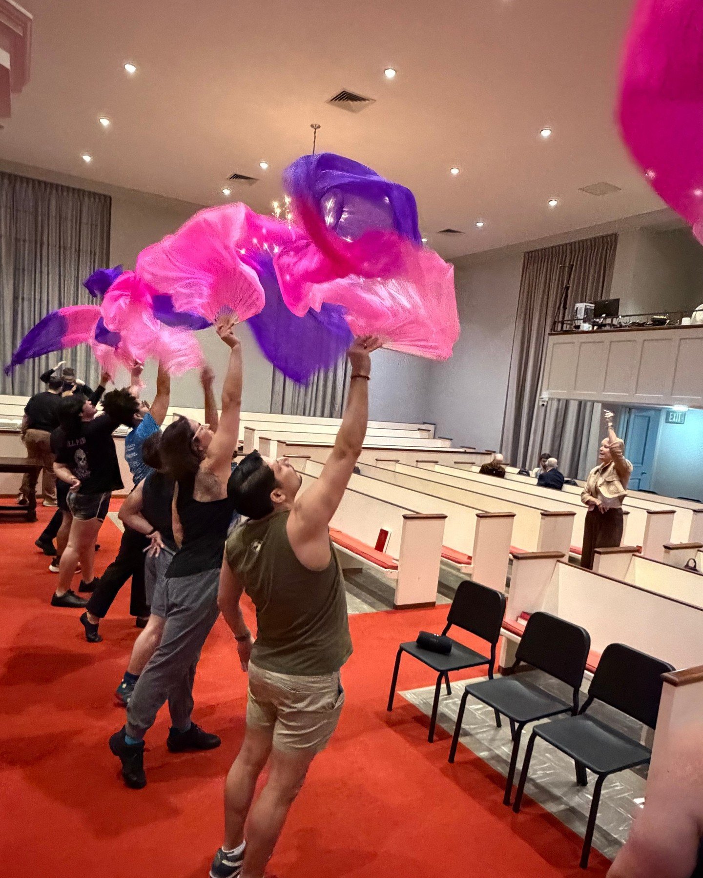 Rehearsals continue for Queer Meets Queer! Our dancers are going to dazzle you! Get tickets for this one night only event on Feb. 21, featuring broadway music and a story about modern queer dating. Tickets at pridechorus.org!

#pridechorus #pridechor