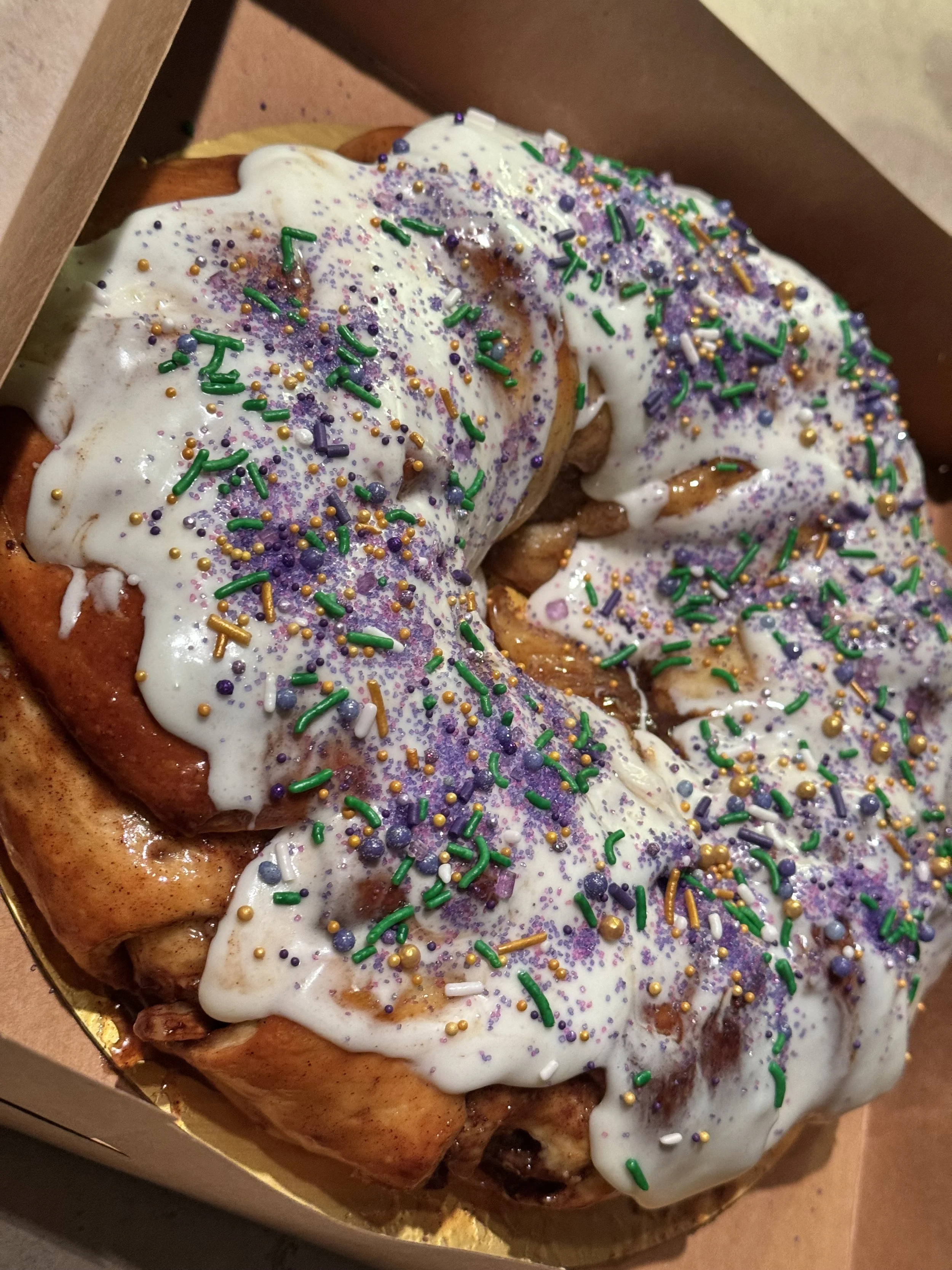 Authentic Mardi Gras King Cakes