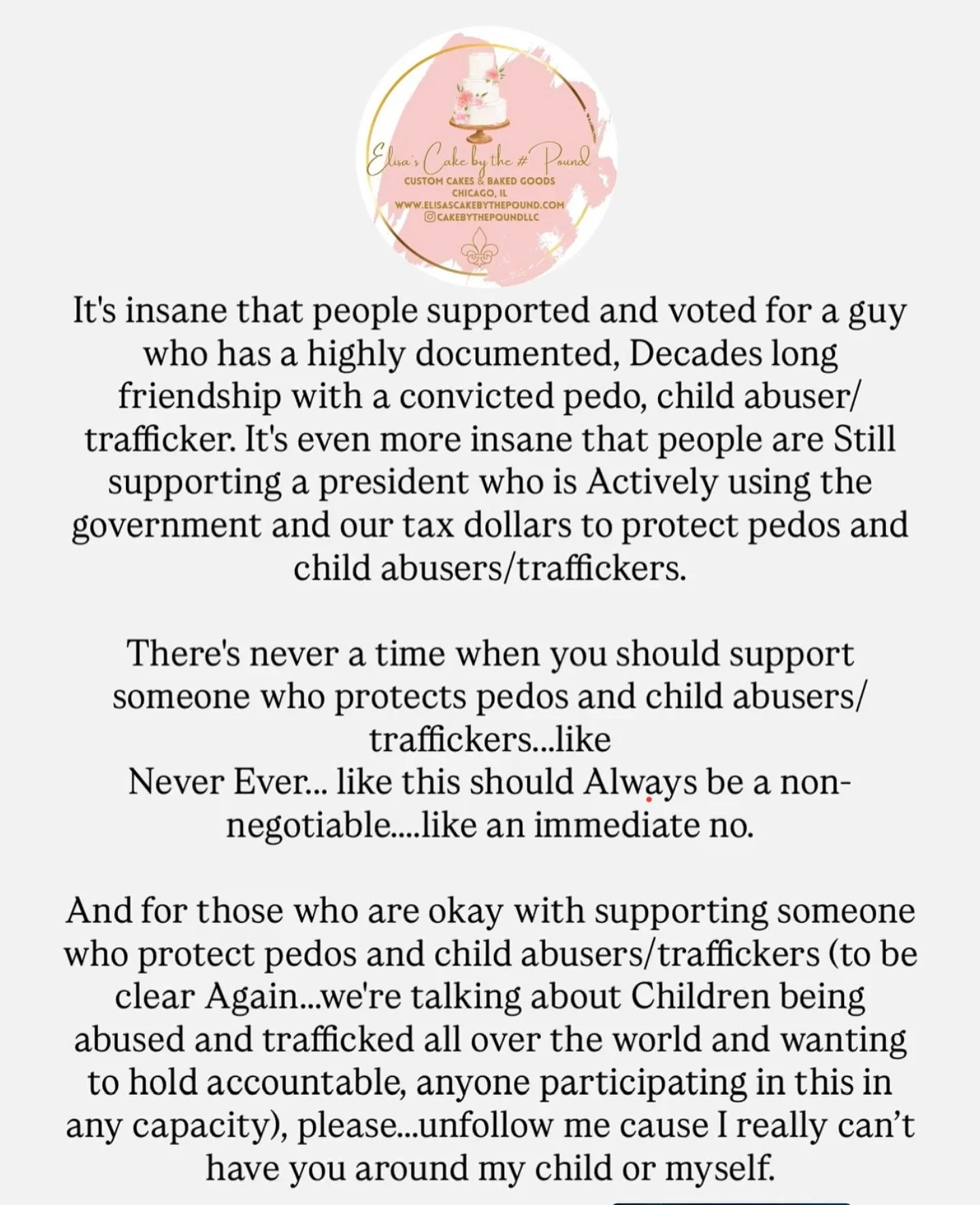 Some things should be non-negotiable