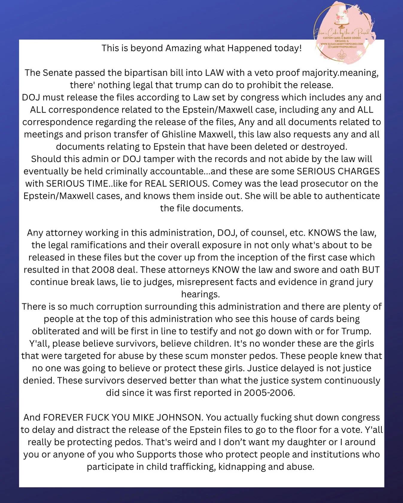I don&rsquo;t think y&rsquo;all truly understand the amazing news coming from the judicial and legislative branches this week! From Texas, California, Virginia (whew Judge Fitzpatrick&rsquo;s Memo today was extremely transparent and terrifying as to 
