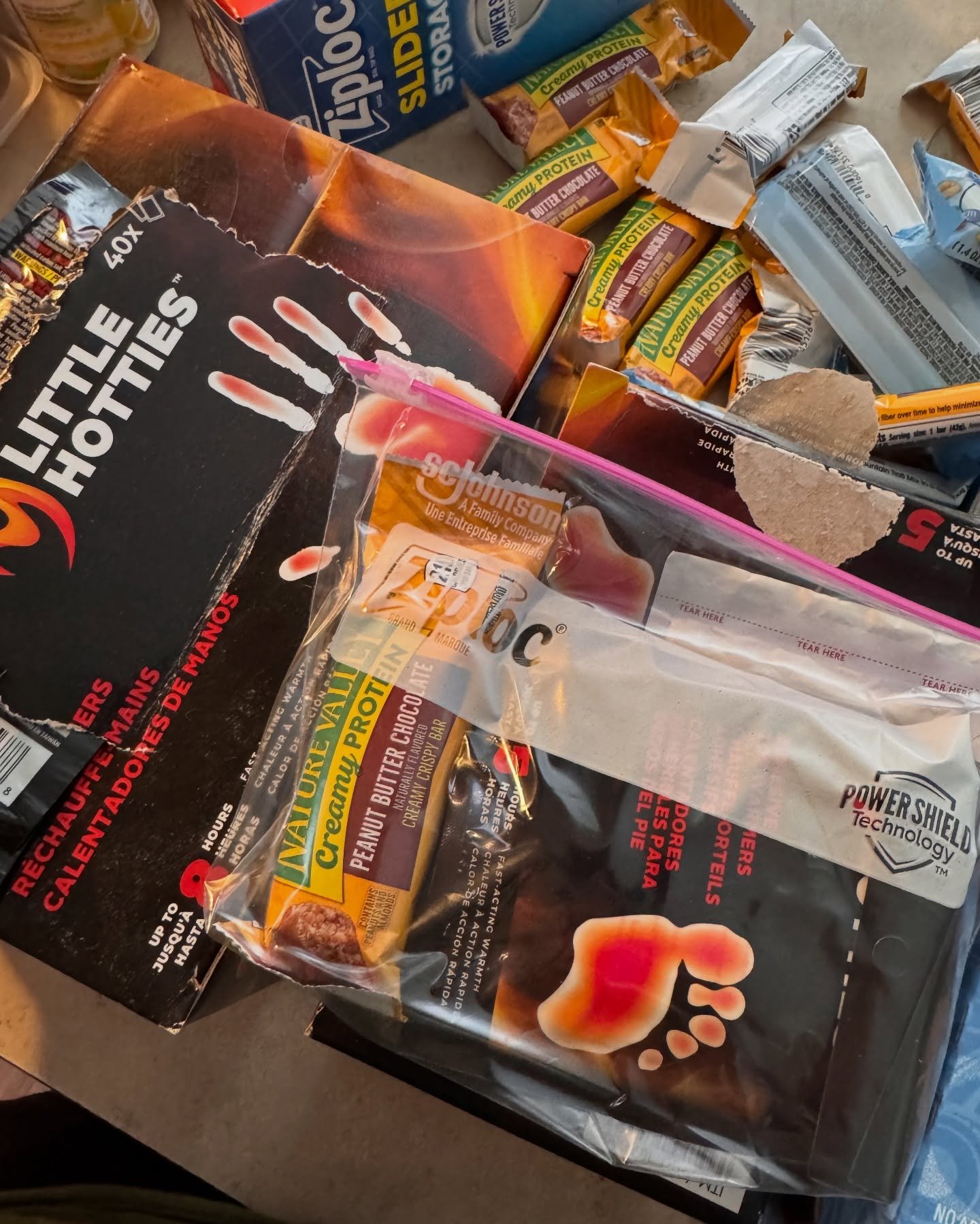 Y&rsquo;all know this is definitely that weather that killed Martins mama&rsquo;s bird!

I&rsquo;ve been bagging up hand and feet warmers and snacks to keep in the car and pass on when I come across an unhoused person/people. Random acts of kindness.