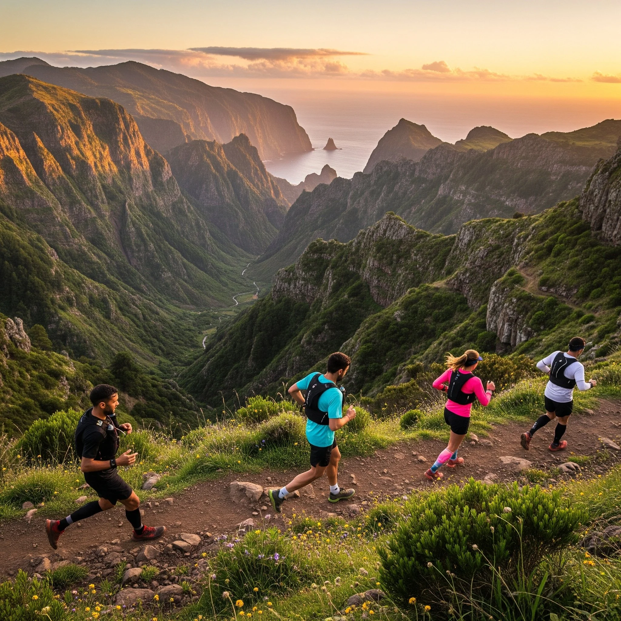 Voyage course trail & aventure à Madère avec Mouvement zen actif