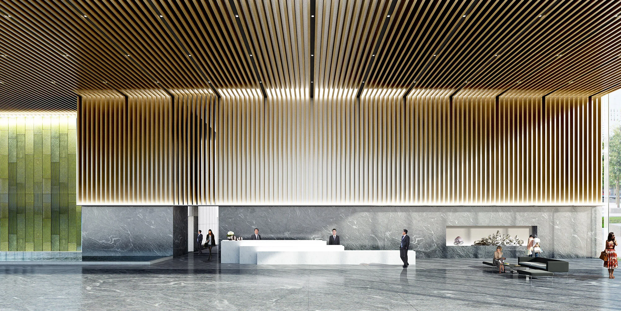 Office Lobby, Qinghai