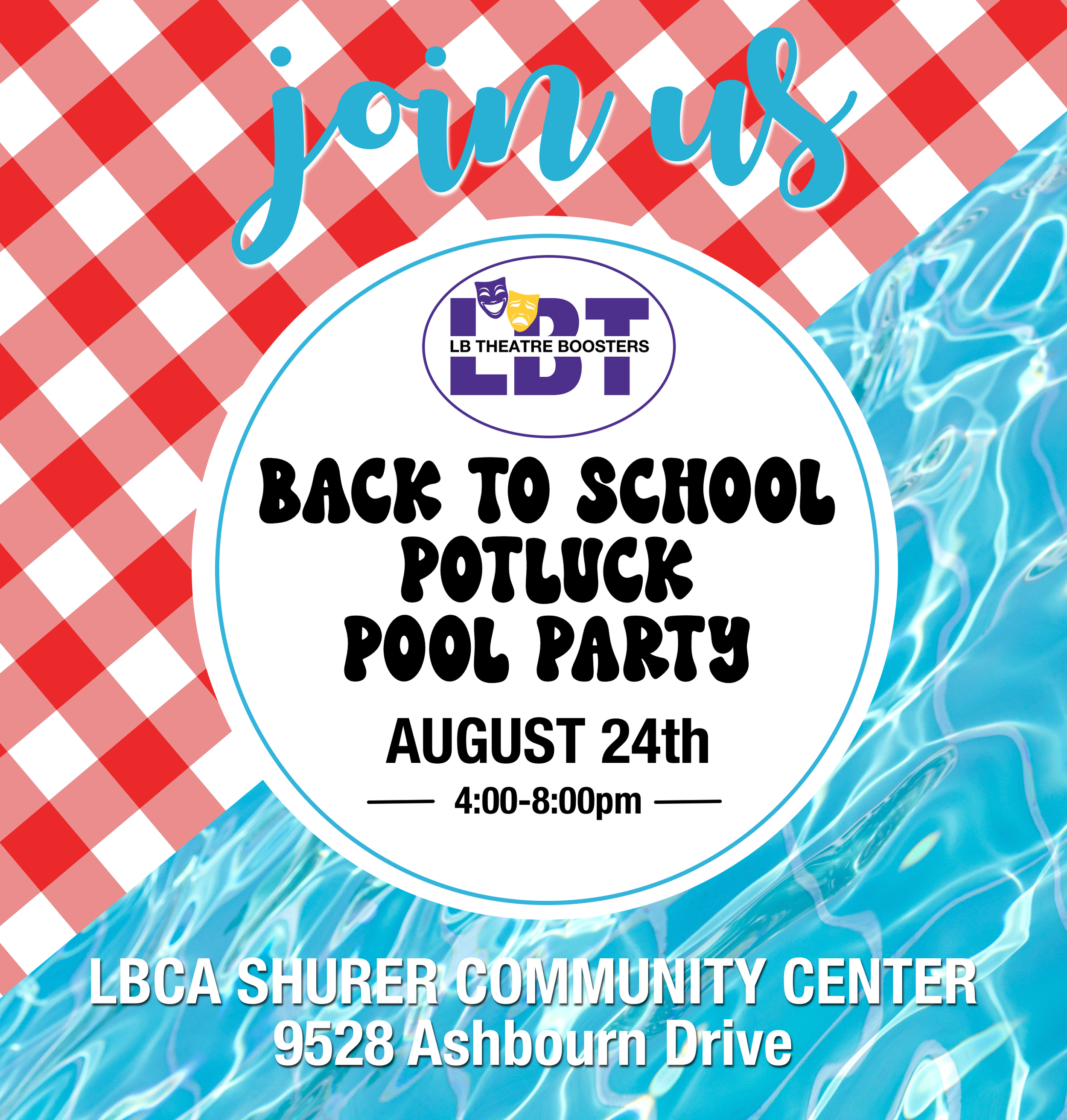 LBT HS Potluck Pool Party
