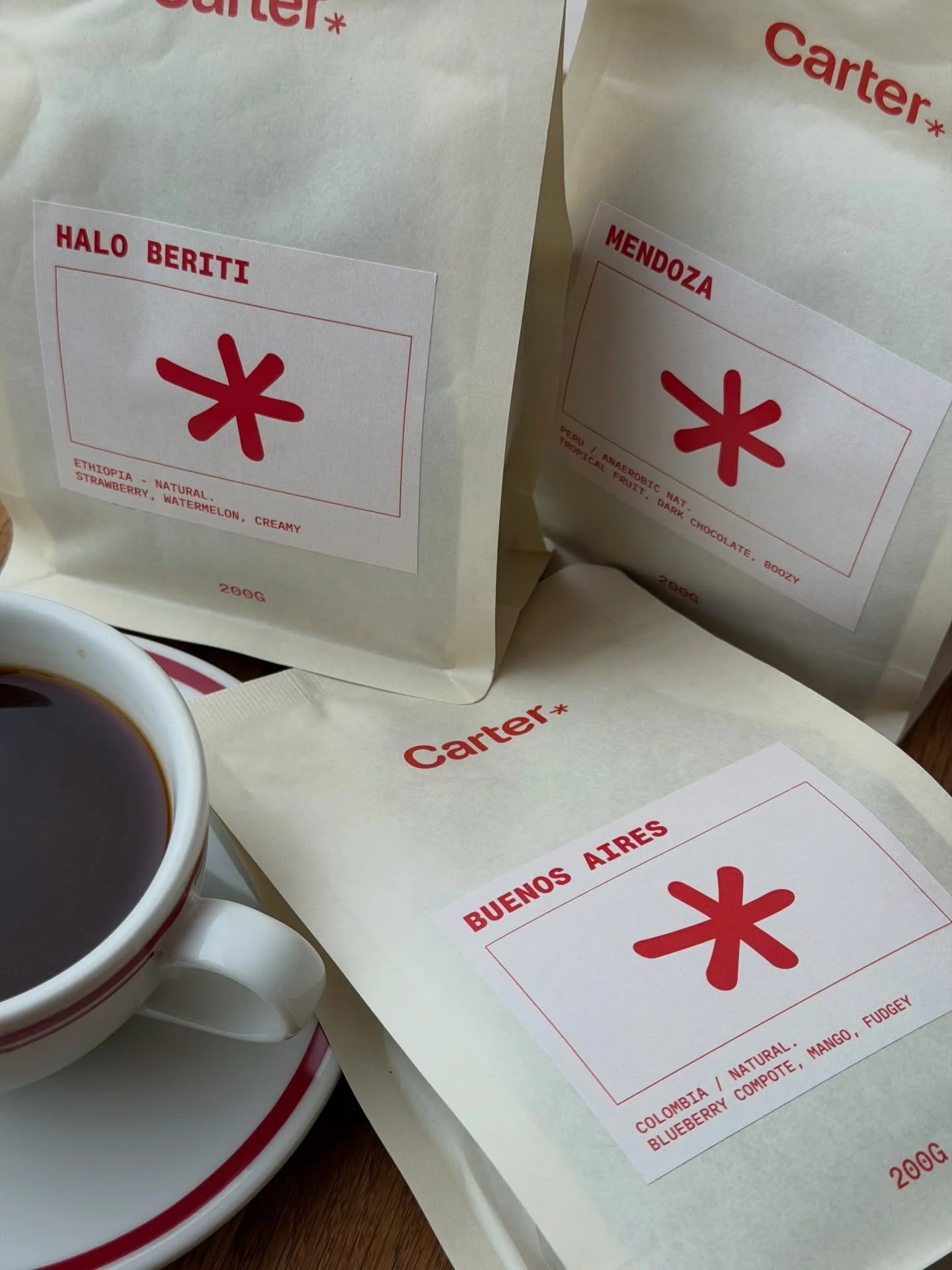 New Guest Roaster - @carter__coffee 

We&rsquo;re very excited to welcome Carter to our shelves this February. Based in Edinburgh, Carter&rsquo;s mantra is simple: flavour first. Every coffee is selected purely on taste, sourcing exciting lots from b