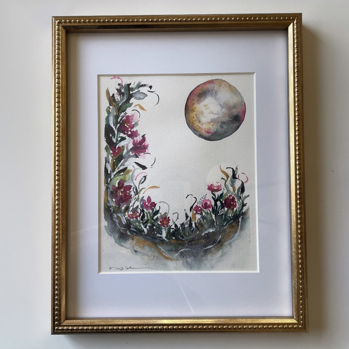 Moonglow - 8x10" Framed Original