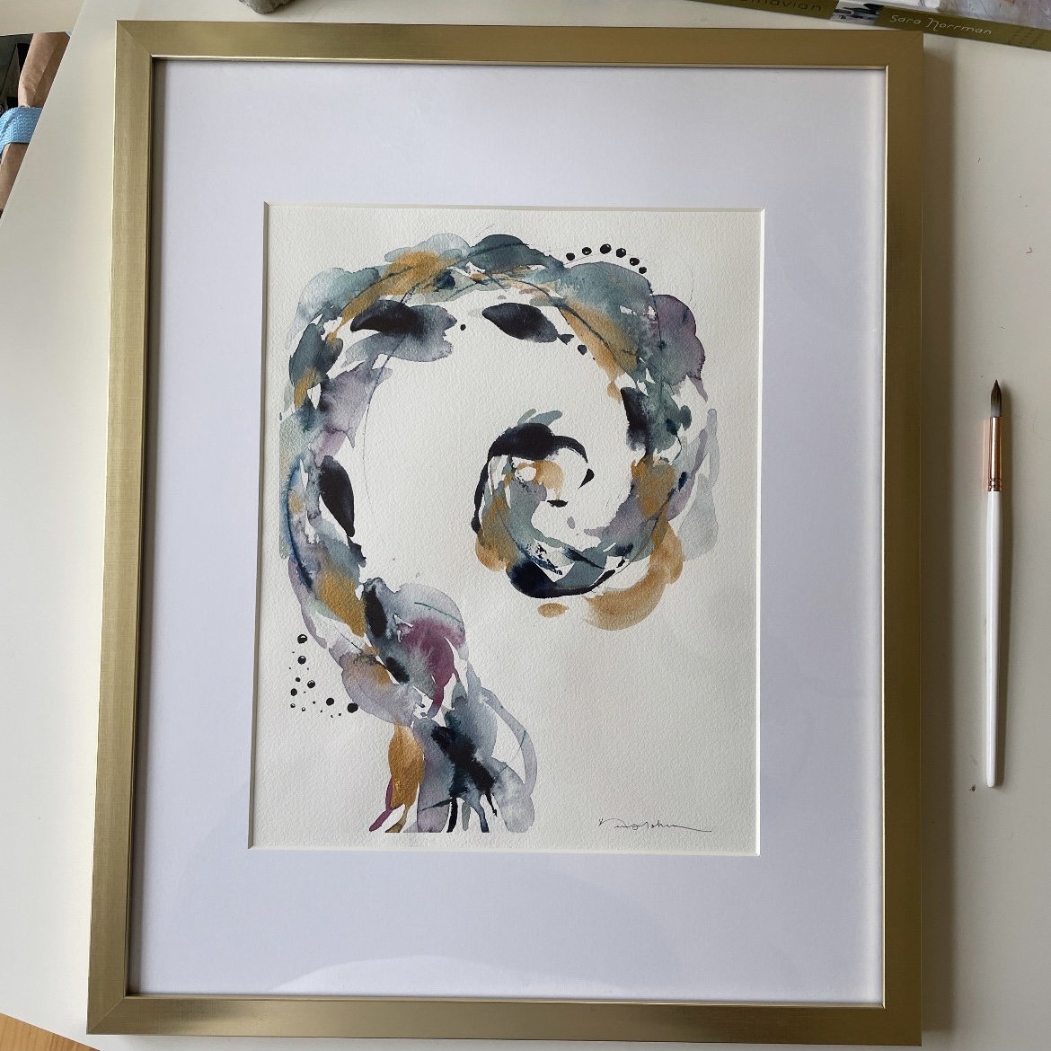 The Awakening- 11x14" Framed Original