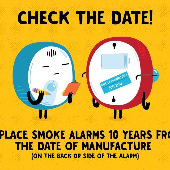 Some smoke alarms have permanent batteries, others require new ones every so often. When you're changing your clocks this weekend, check your smoke and carbon monoxide alarms to assure they are in working order. If they are over 10 years old, please 