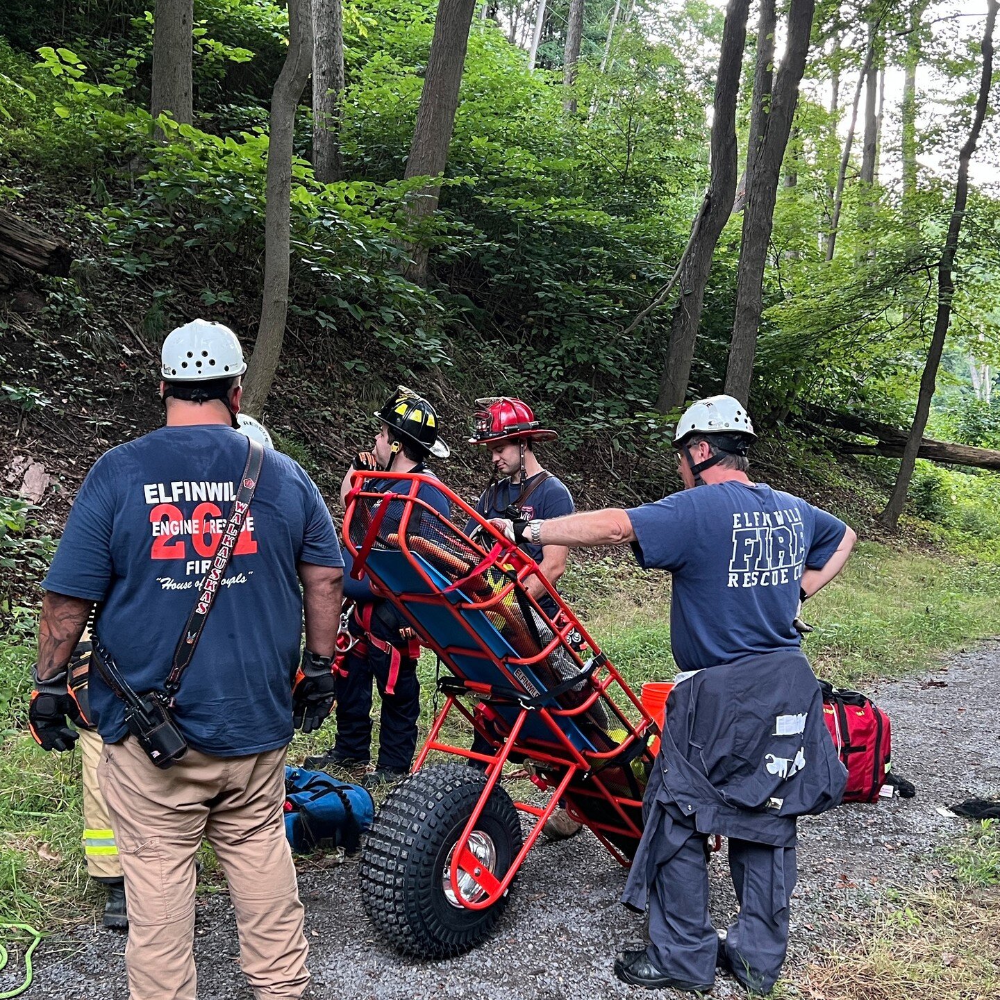 Rope Rescue Drill