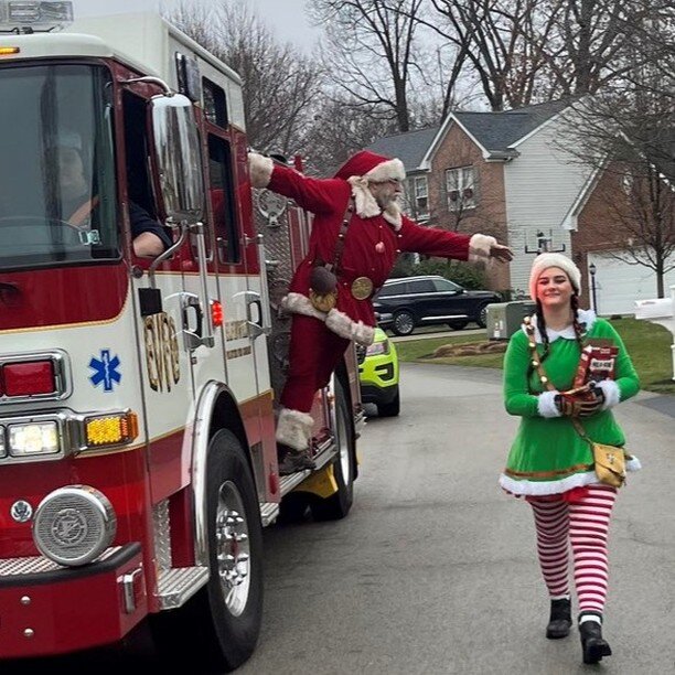 Santa will be on his way this morning to the Eade/Orchard/Willett/Rosebriar/Elfinwild Rd/Governor neighborhoods this morning! Please visit https://www.elfinwildfire.com/santa2022 for more information and the link to the Santa Tracker !!!