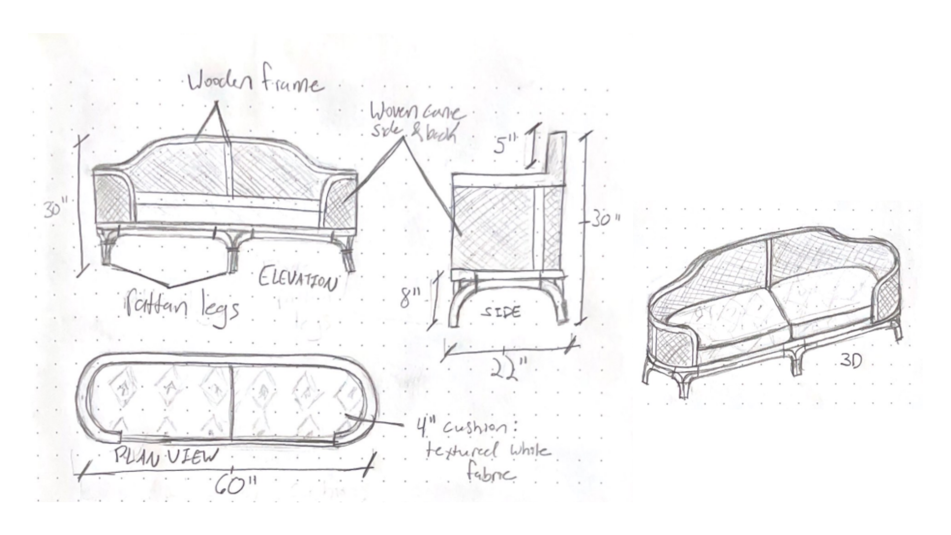 Furniture Design — Settee