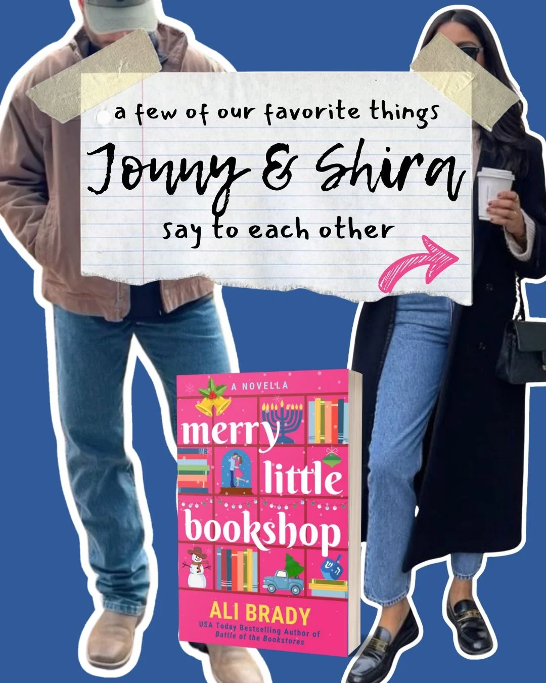 These two 🥰 🥵 

We had SO much fun writing Shira &amp; Jonny - their dynamic is fun and flirty, steamy and sweet. When we start a new book, sometimes it can take a few chapters (or even a whole draft!) to find the &ldquo;voice&rdquo; of our charact