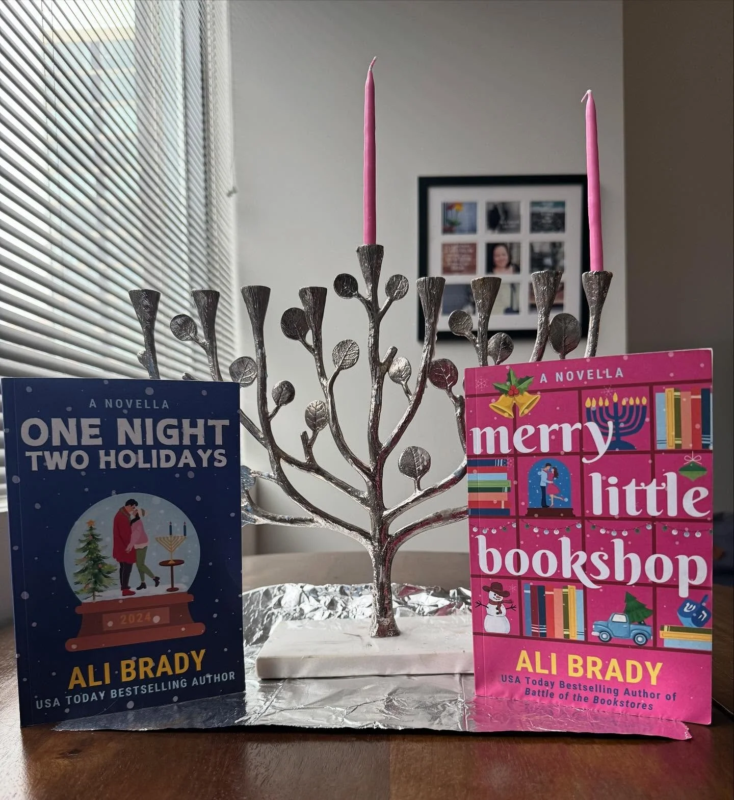 Happy Chanukkah to all who celebrate! 

This year, we released our second holiday novella that features this Jewish holiday and highlights the beauty that comes when you share your traditions with others&mdash;which feels especially important today.