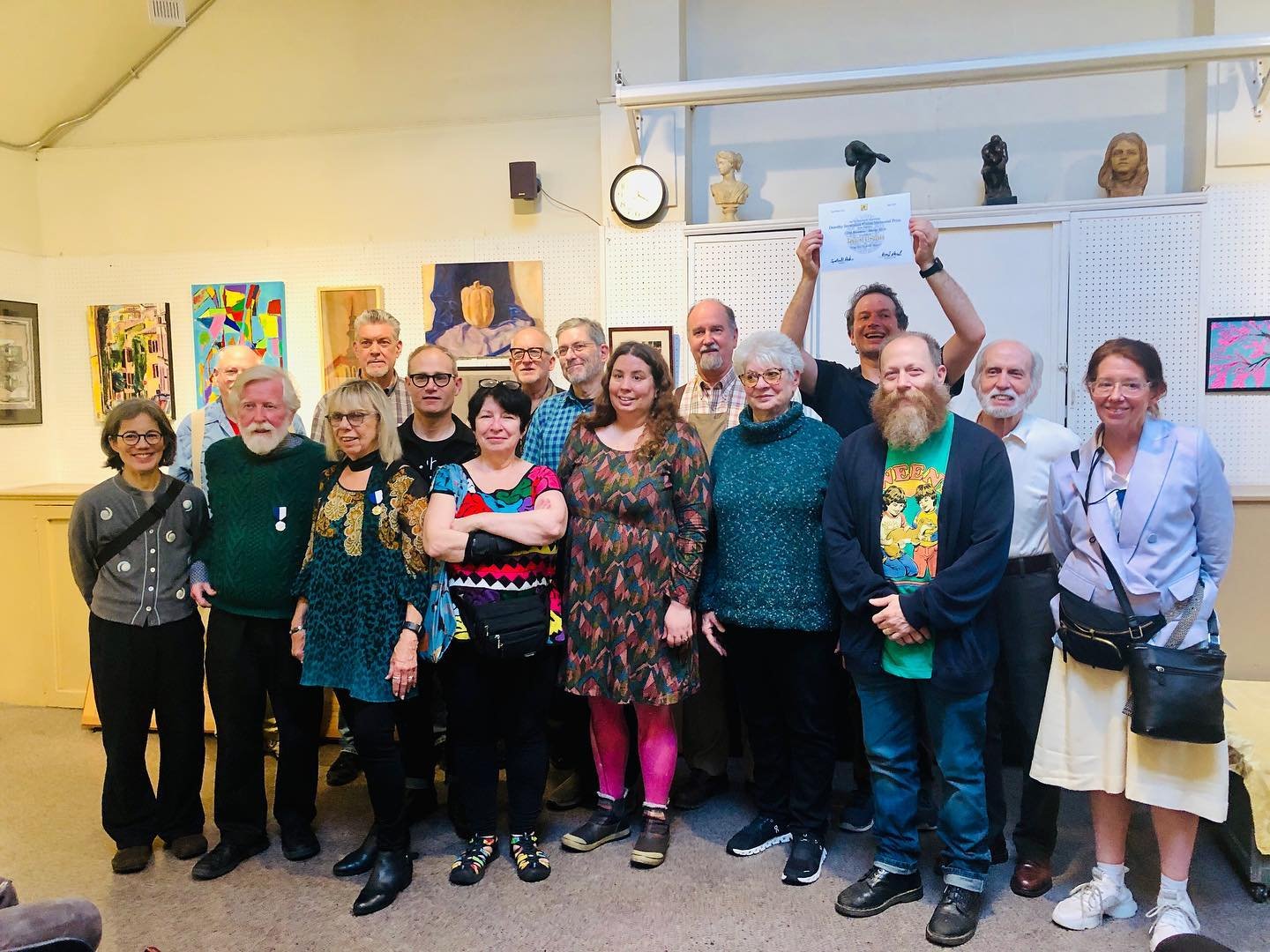 What an amazing afternoon! Congratulations to all who joined in today&rsquo;s festivities for the 110th Members Medal Show, prize juried by Tom Judd.🏆✨

The award winners: 

* The Plastic Club Gold Medal - Regina Barthmaier

* The Plastic Club Silve