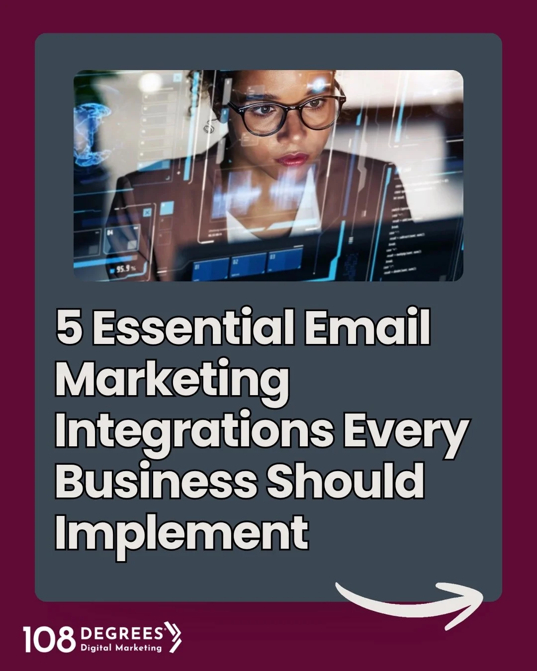 Email marketing is more than sending messages; it's about connecting the right data to deliver the right message at the right time.

Some of the most powerful improvements come from simple integrations: linking your email platform to your CRM, e-comm